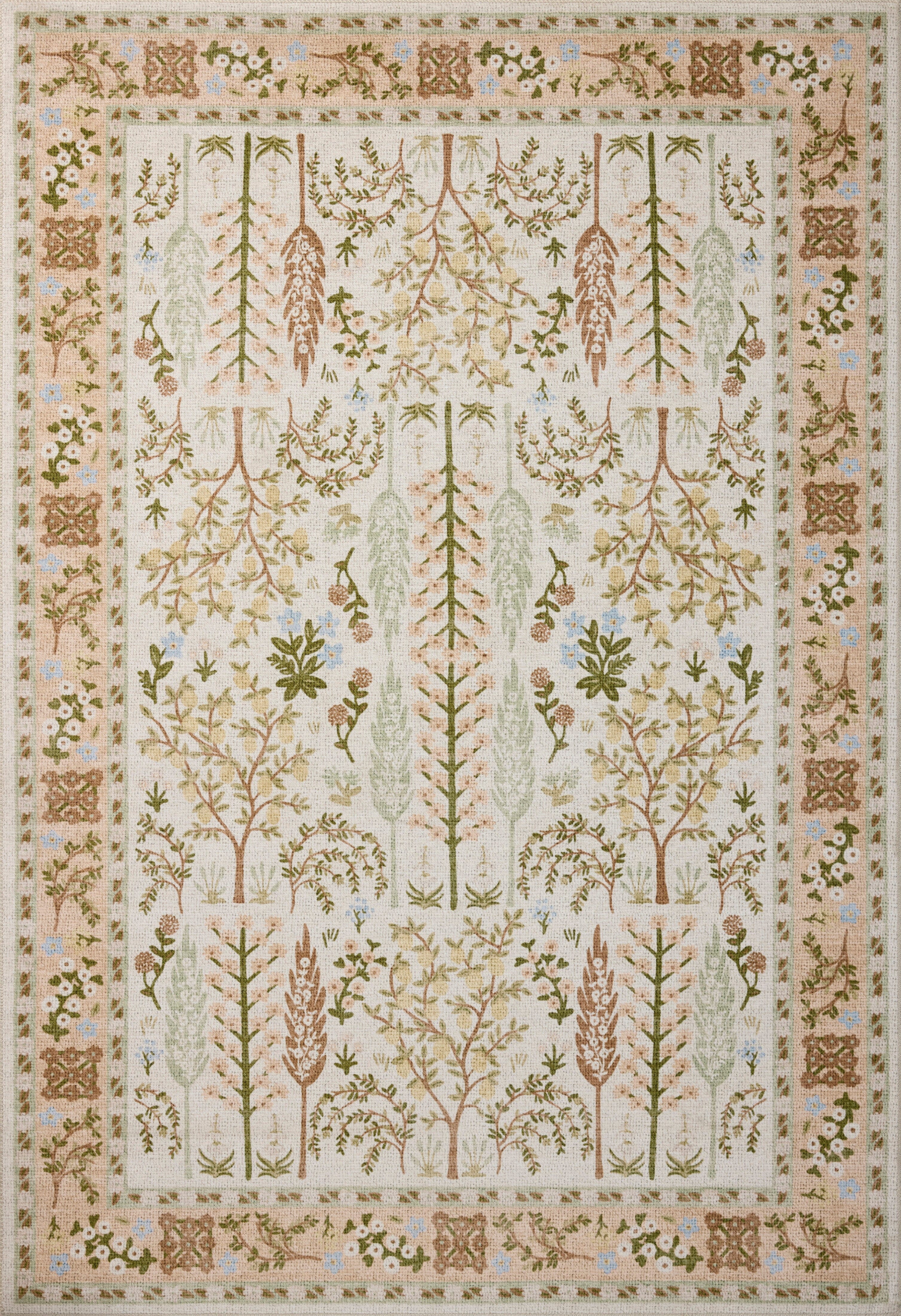 Rifle Paper Co. x Loloi Canopy Rug | Cream CNP-01 | Huck & Peck