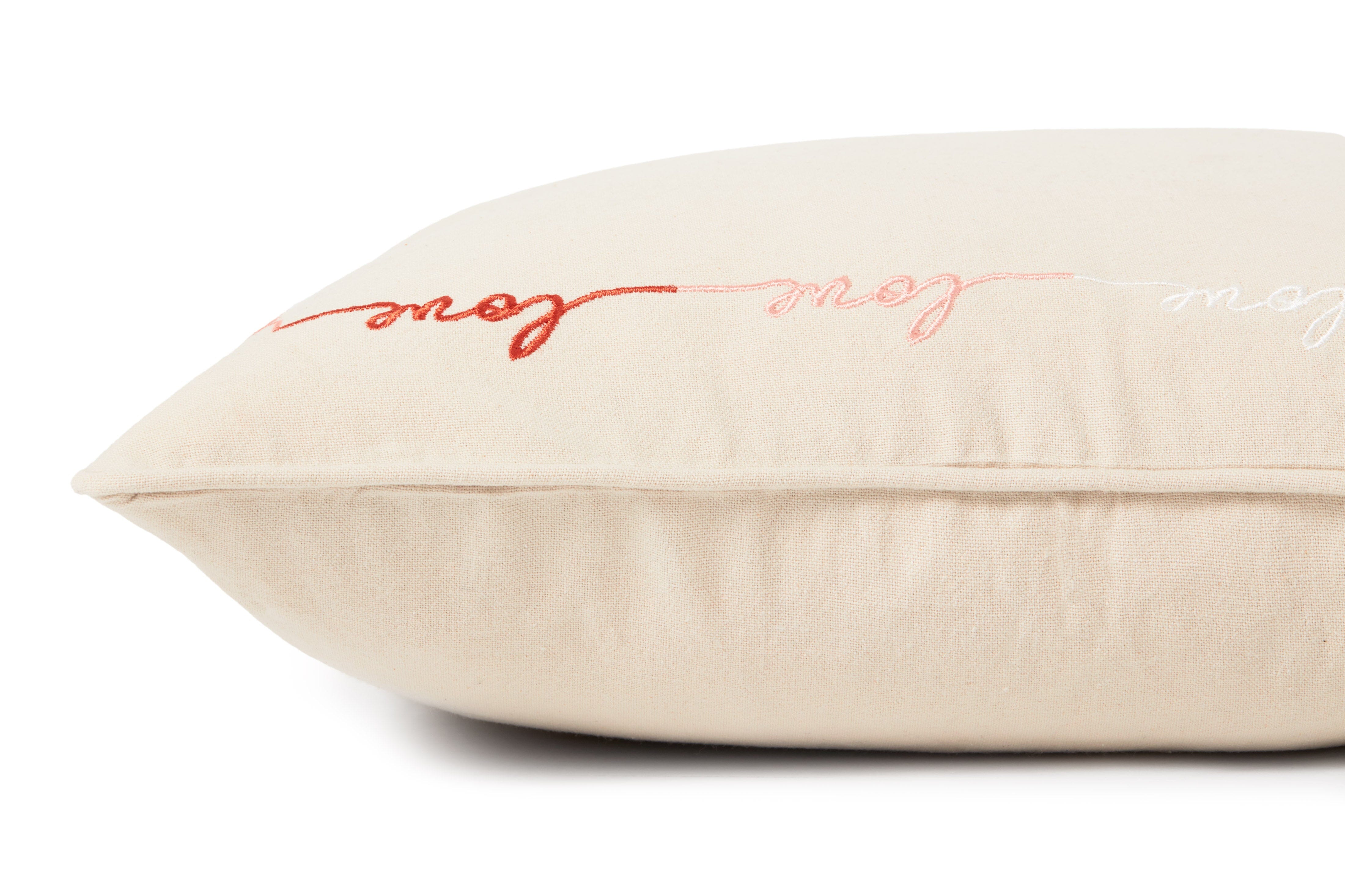 ED Ellen DeGeneres Crafted by Loloi Pillow | Beige / Multi ED Ellen DeGeneres Crafted by Loloi