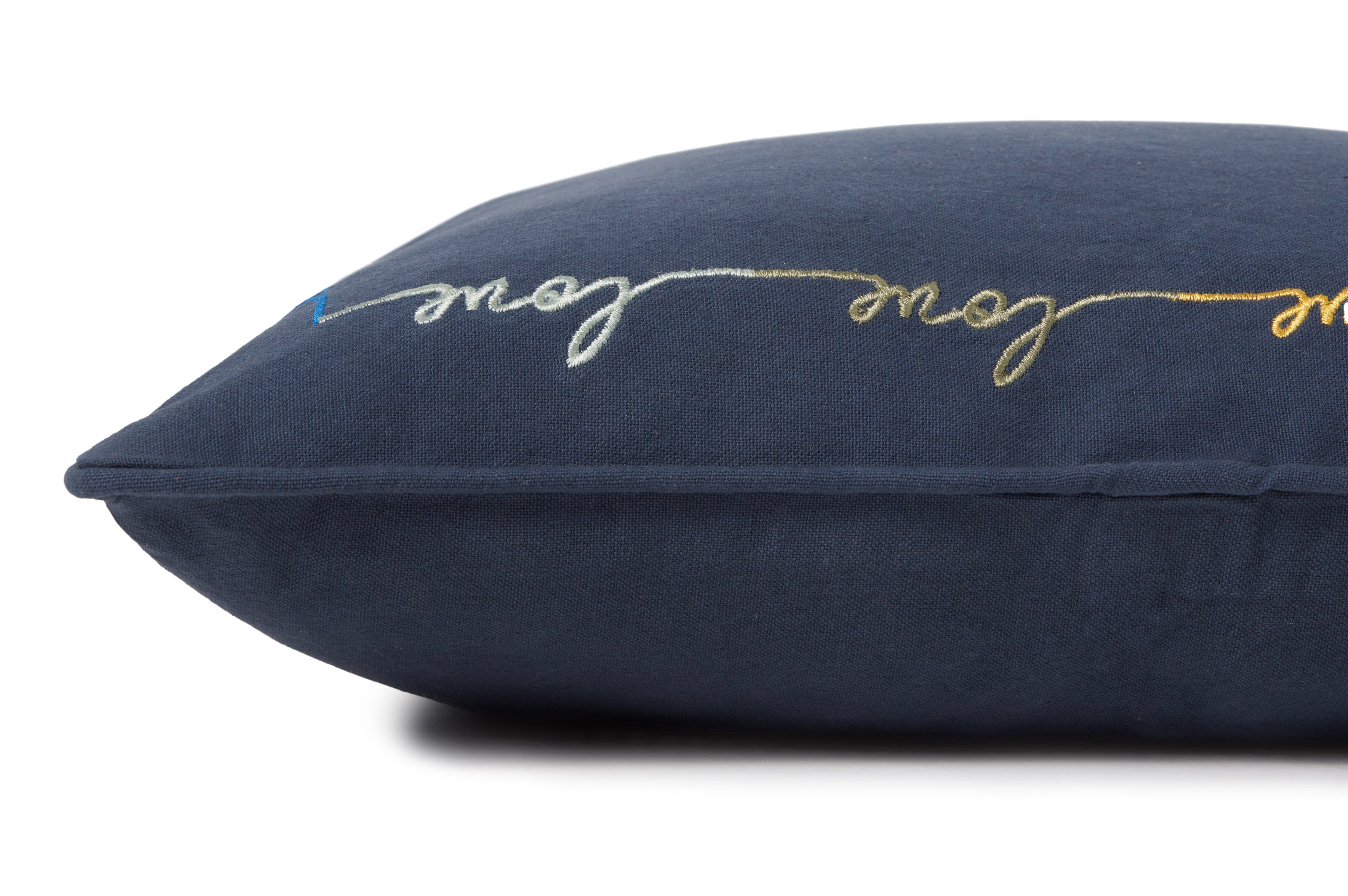 ED Ellen DeGeneres Crafted by Loloi Pillow | Blue / Multi ED Ellen DeGeneres Crafted by Loloi