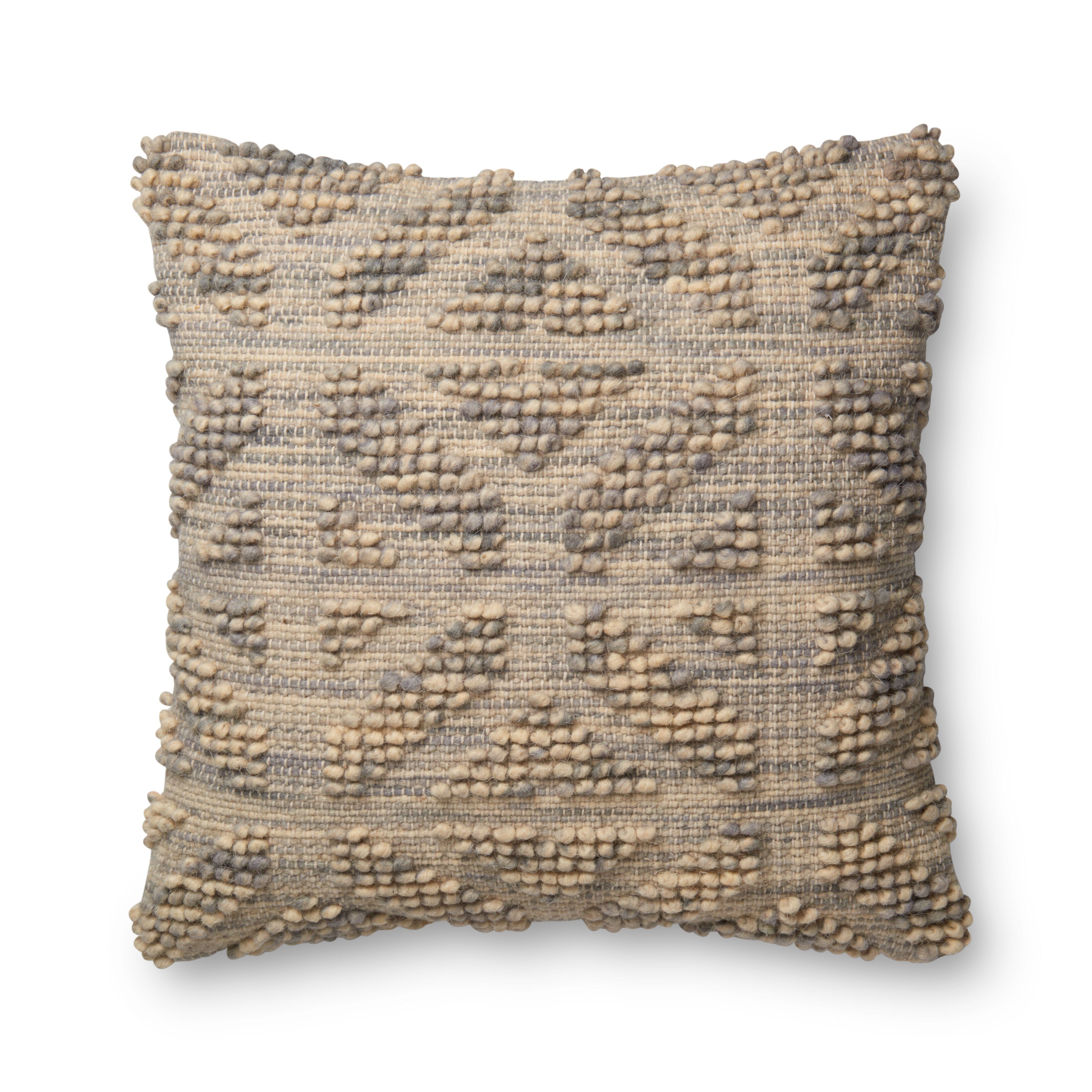 ED Ellen DeGeneres Crafted by Loloi Pillow | Grey / Multi ED Ellen DeGeneres Crafted by Loloi