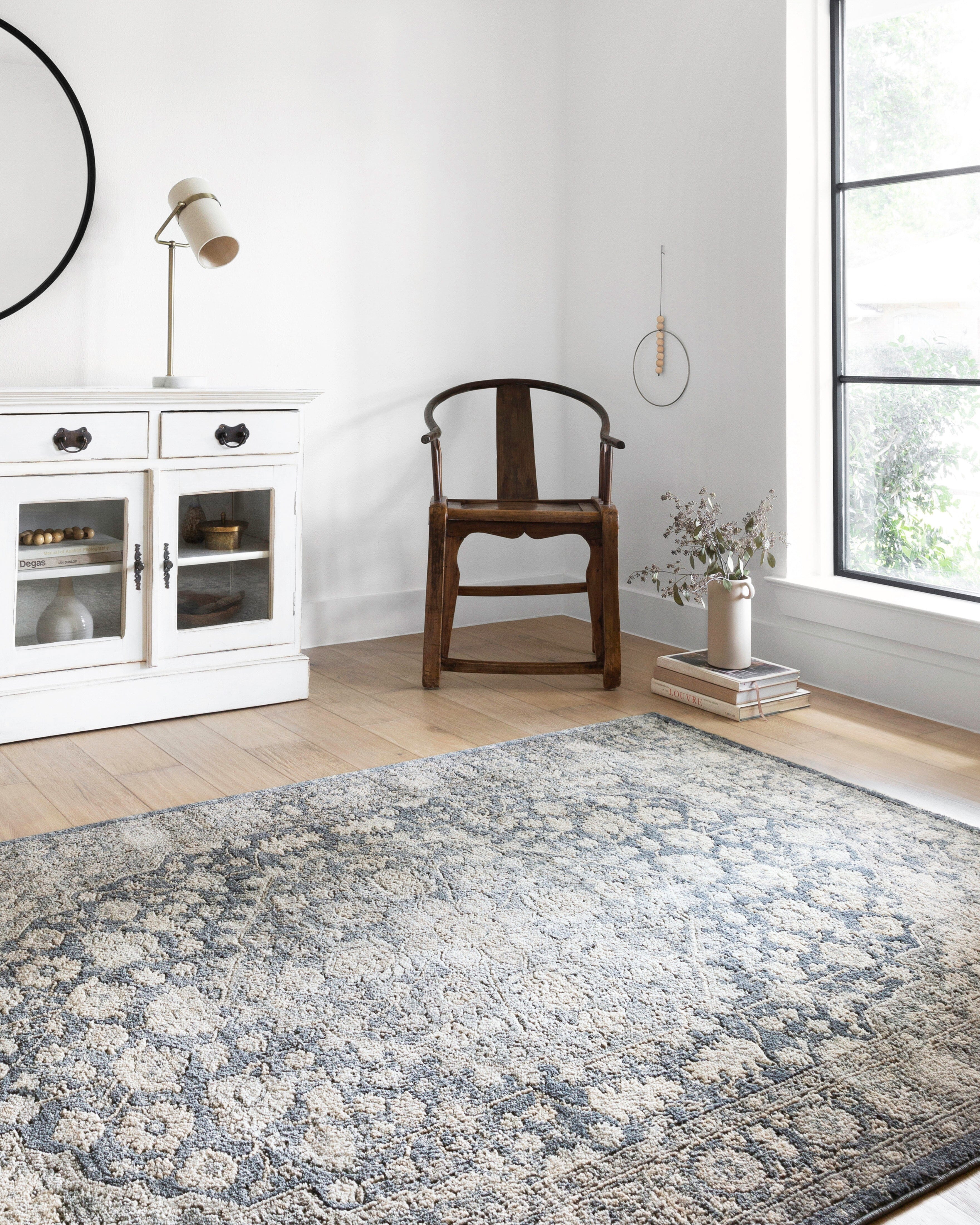 Loloi II Teagan Rug | Denim / Mist | Huck & Peck
