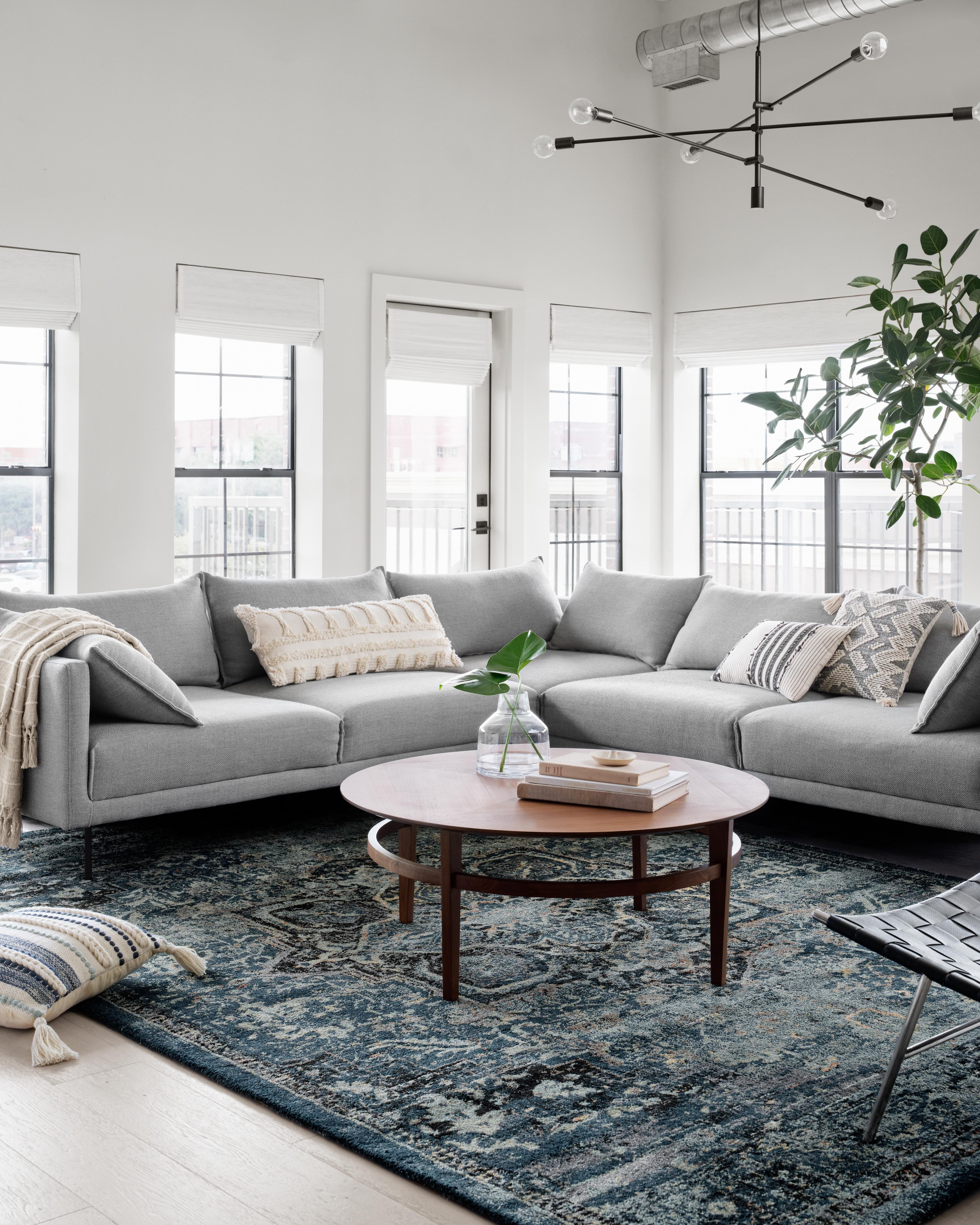 Magnolia Home by Joanna Gaines x Loloi James Rug | Ocean / Onyx Magnolia Home by Joanna Gaines x Loloi