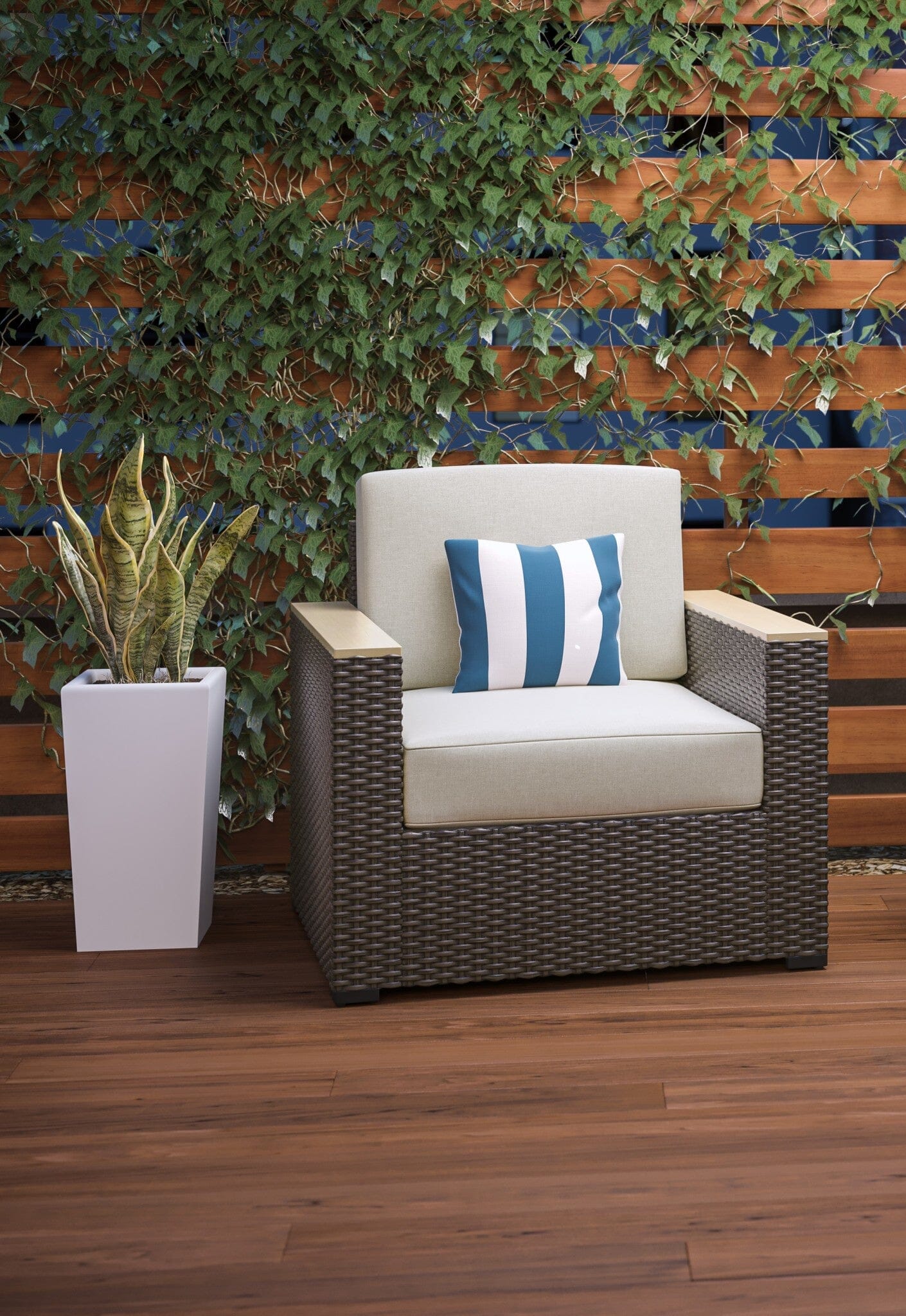 Modern & Contemporary Outdoor Arm Chair By Palm Springs Outdoor Seating Palm Springs