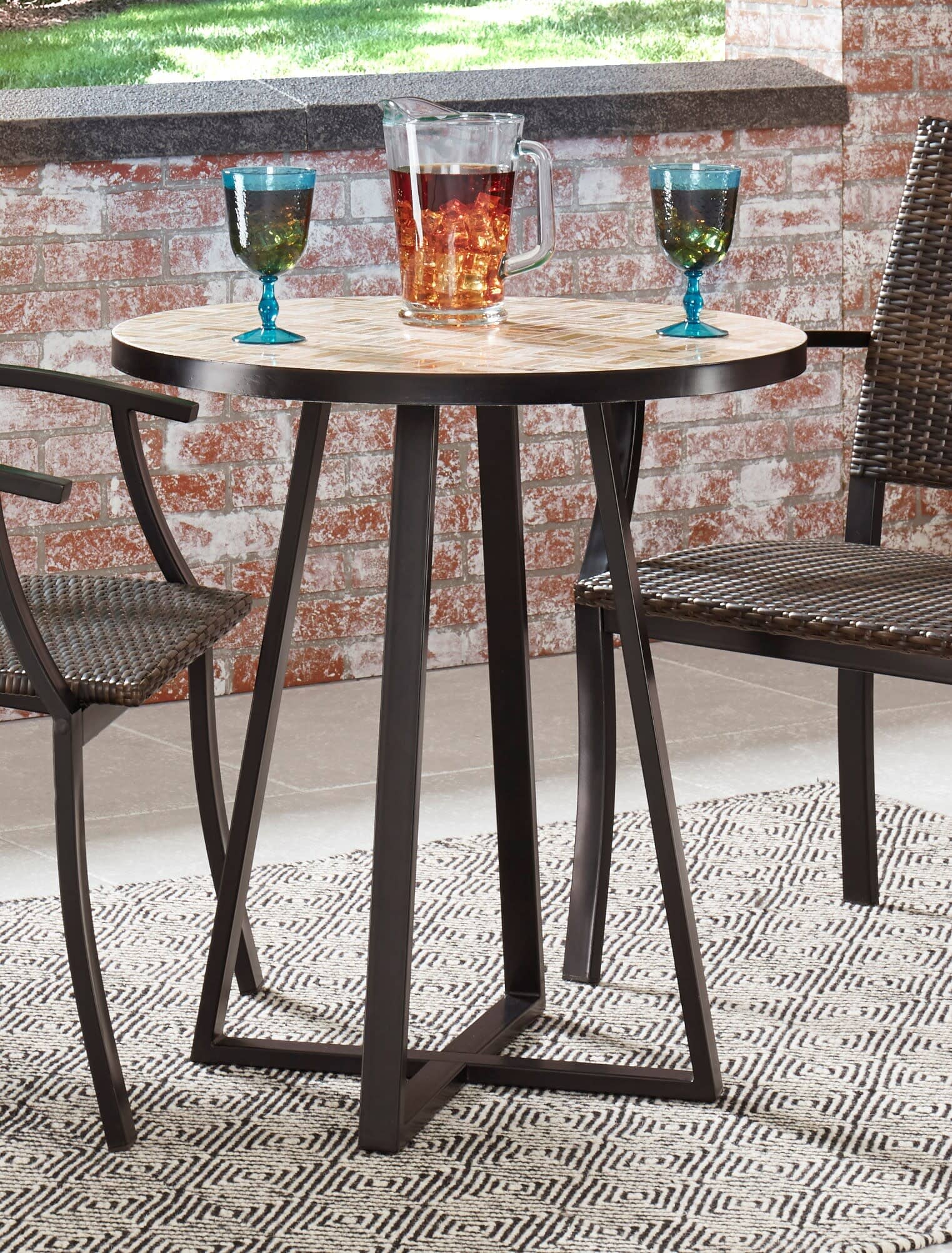 Modern & Contemporary Outdoor Bistro Table By Panama Outdoor Dining Set Panama