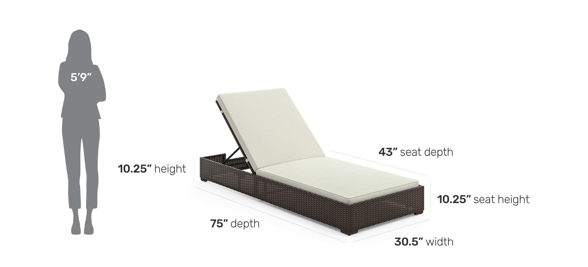 Modern & Contemporary Outdoor Chaise Lounge By Palm Springs Outdoor Seating Palm Springs