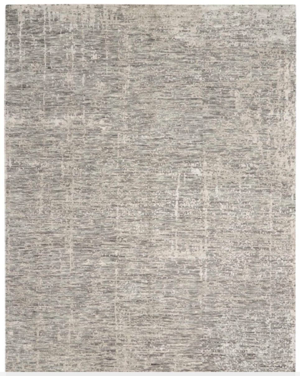 12-LUN01 LUNA-GREY/SILVER 9'9"X13'9" RUG NOURISON