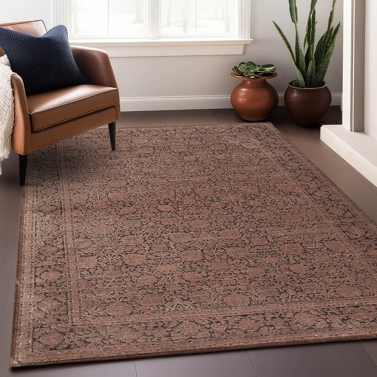 Dalyn Vizcia VZ1 Rug | Brown Rugs DALYN RUG