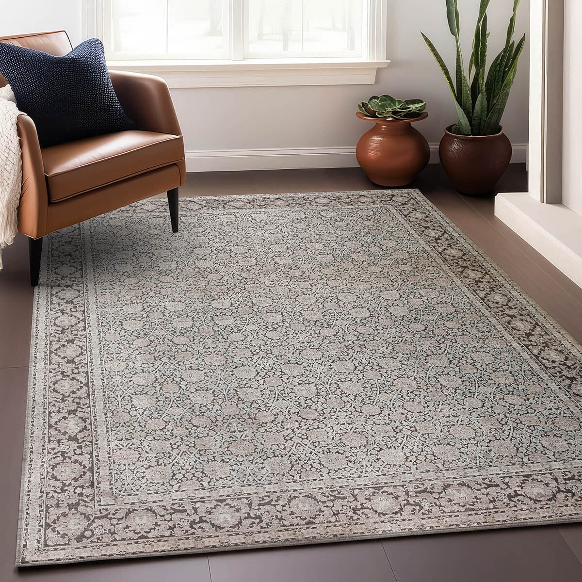 Dalyn Vizcia VZ1 Rug | Gray Rugs DALYN RUG