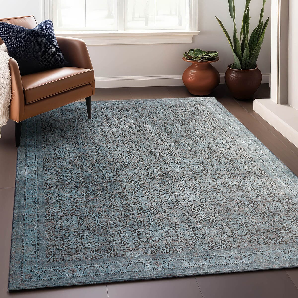 Dalyn Vizcia VZ2 Rug | Blue Rugs DALYN RUG