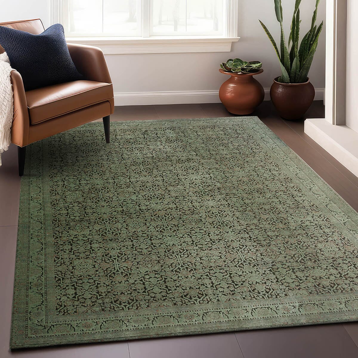 Dalyn Vizcia VZ2 Rug | Green Rugs DALYN RUG