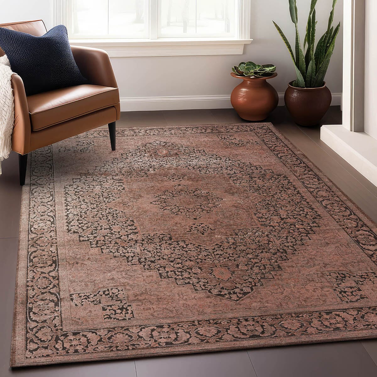 Dalyn Vizcia VZ3 Rug | Brown Rugs DALYN RUG