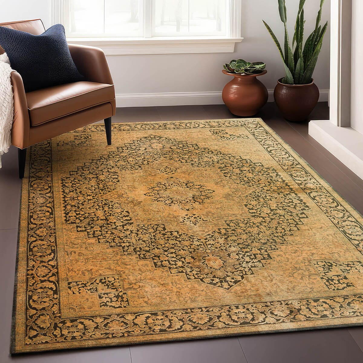 Dalyn Vizcia VZ3 Rug | Gold Rugs DALYN RUG