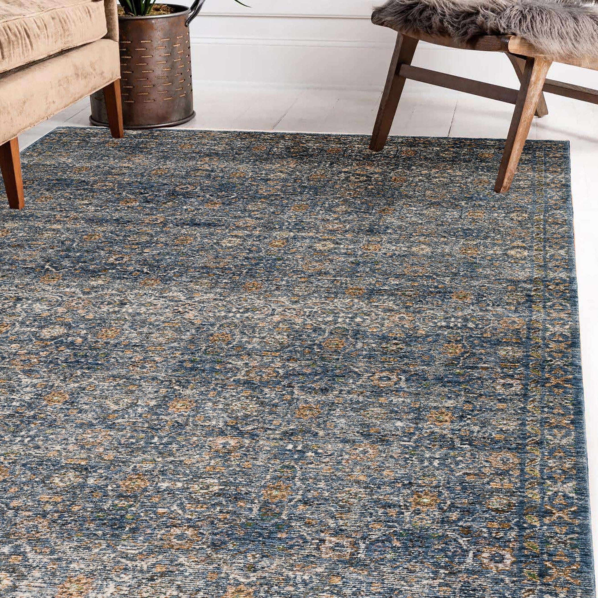 Dalyn Yarra YA6 Rug | Navy Rugs DALYN RUG