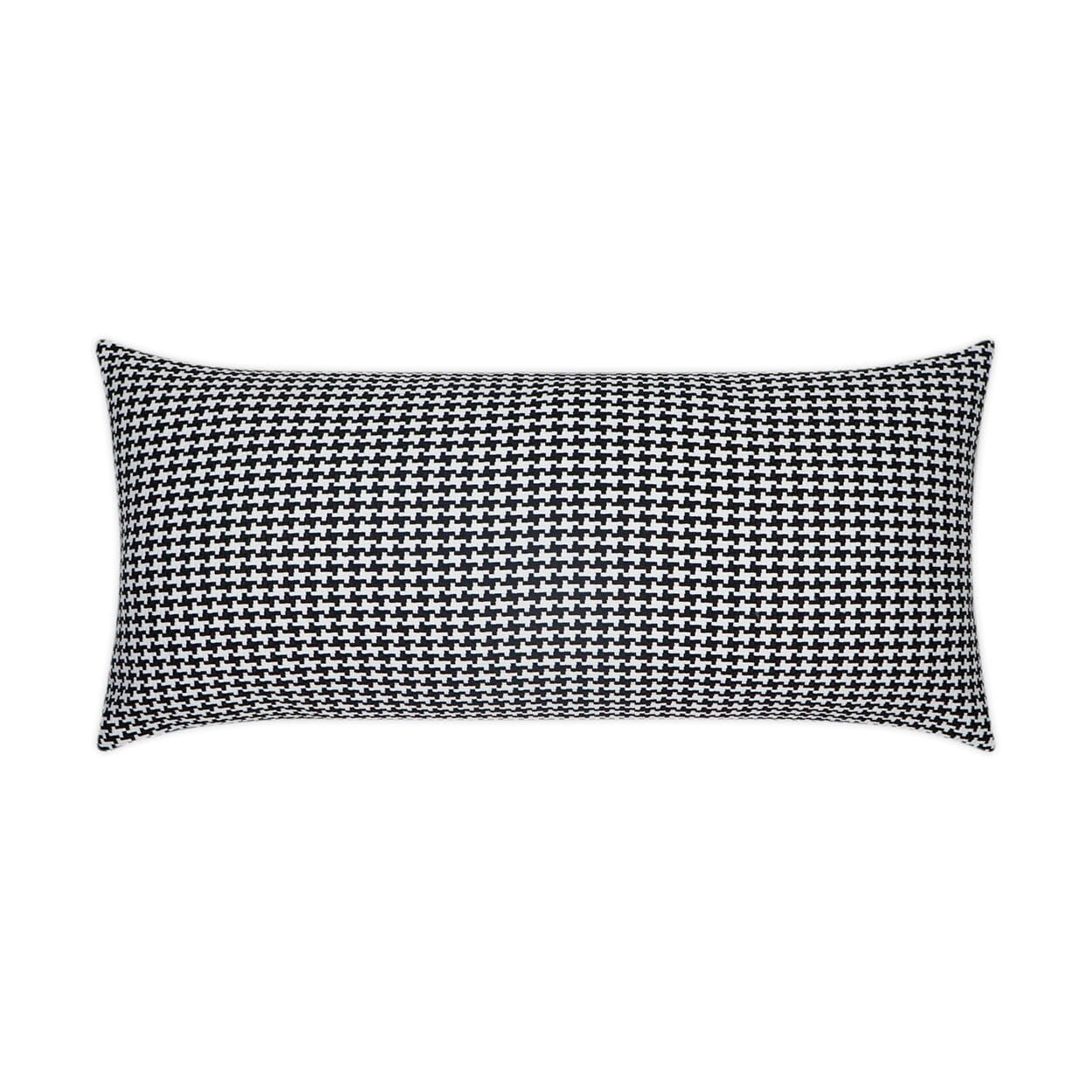 D.V. Kap 12" x 24" Outdoor Lumbar Pillow | Bedford Black Pillows D.V Kap Outdoor
