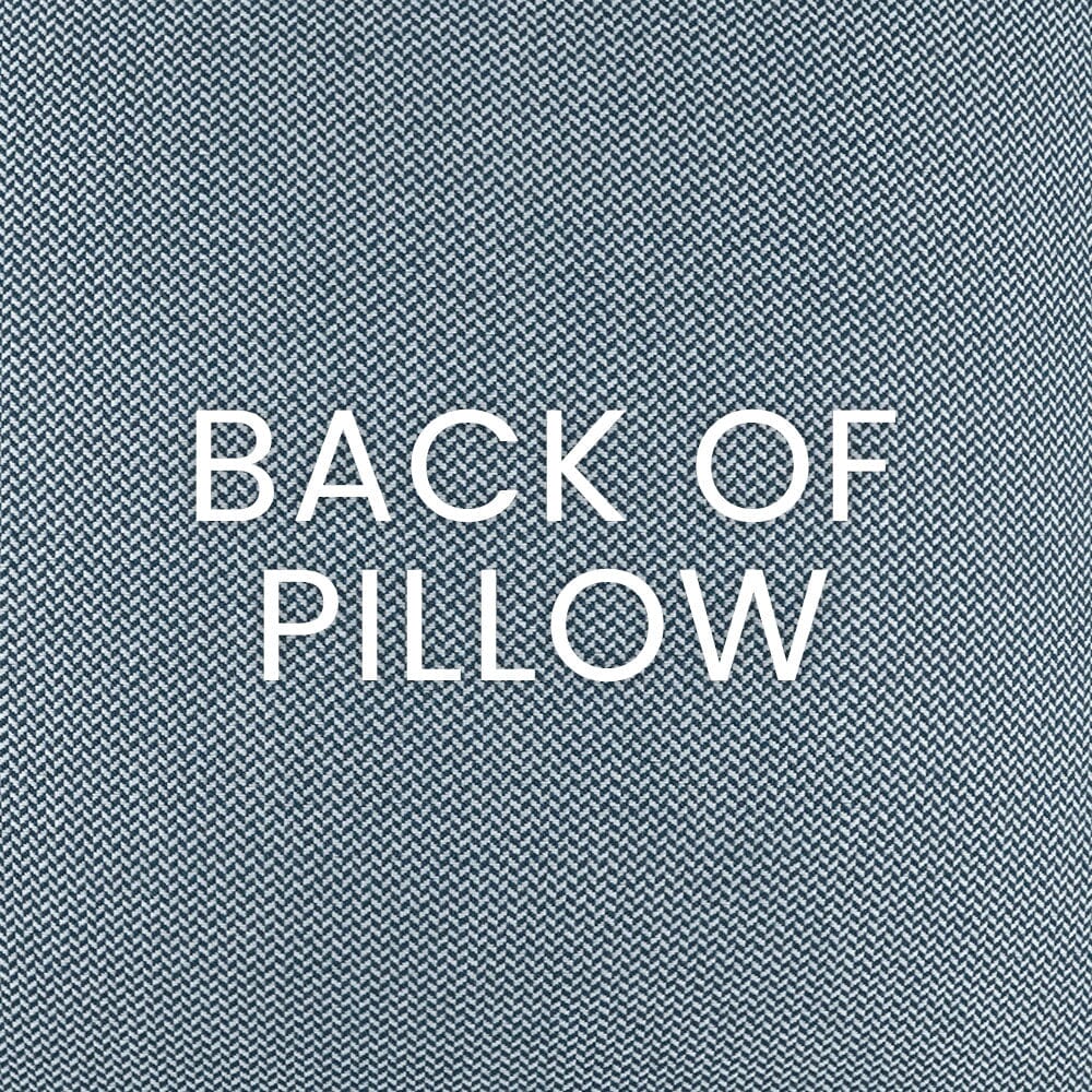 D.V. Kap 12" x 24" Outdoor Lumbar Pillow | Blue Pillows D.V Kap Outdoor