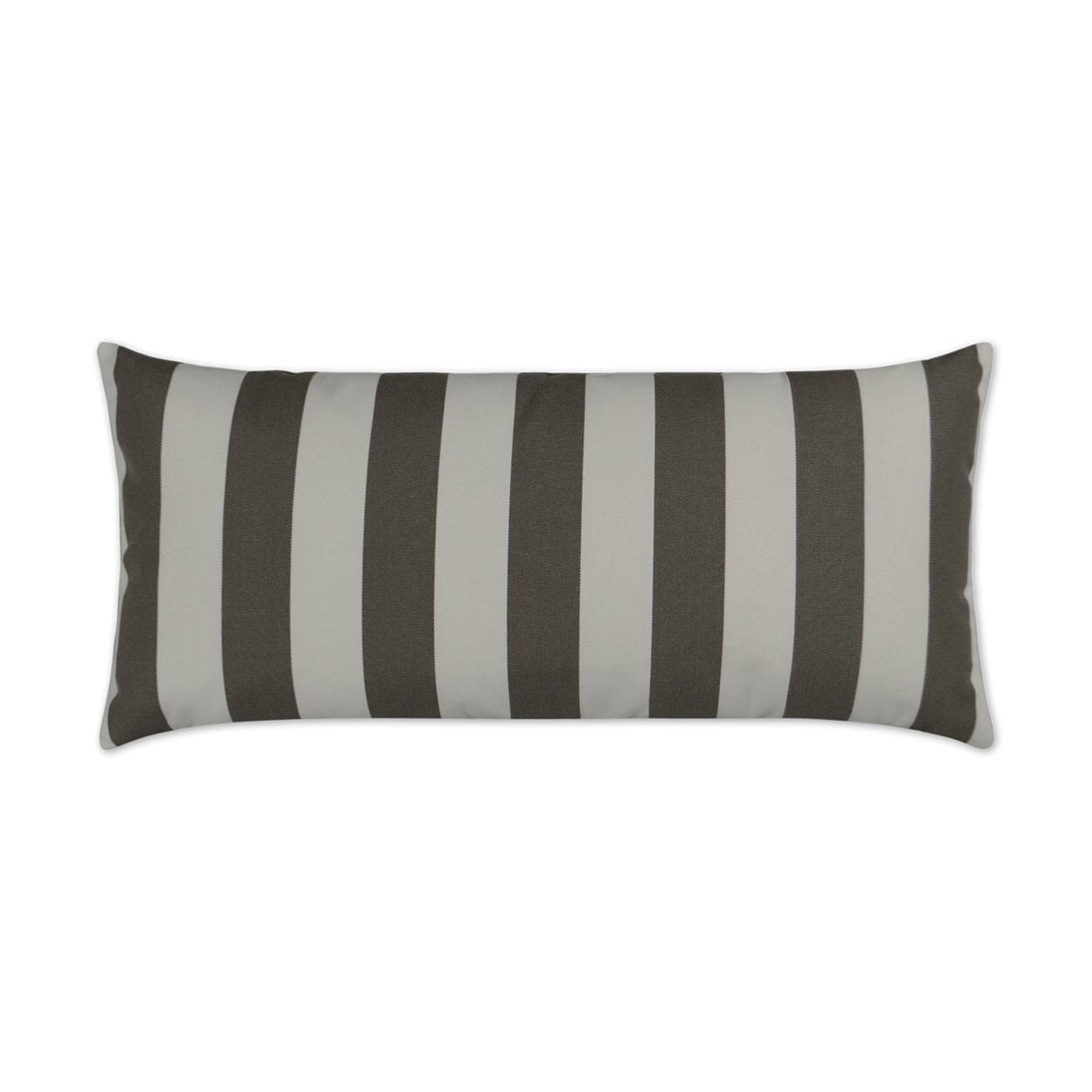 D.V. Kap 12" x 24" Outdoor Lumbar Pillow | Café Stripe Driftwood Pillows D.V Kap Outdoor