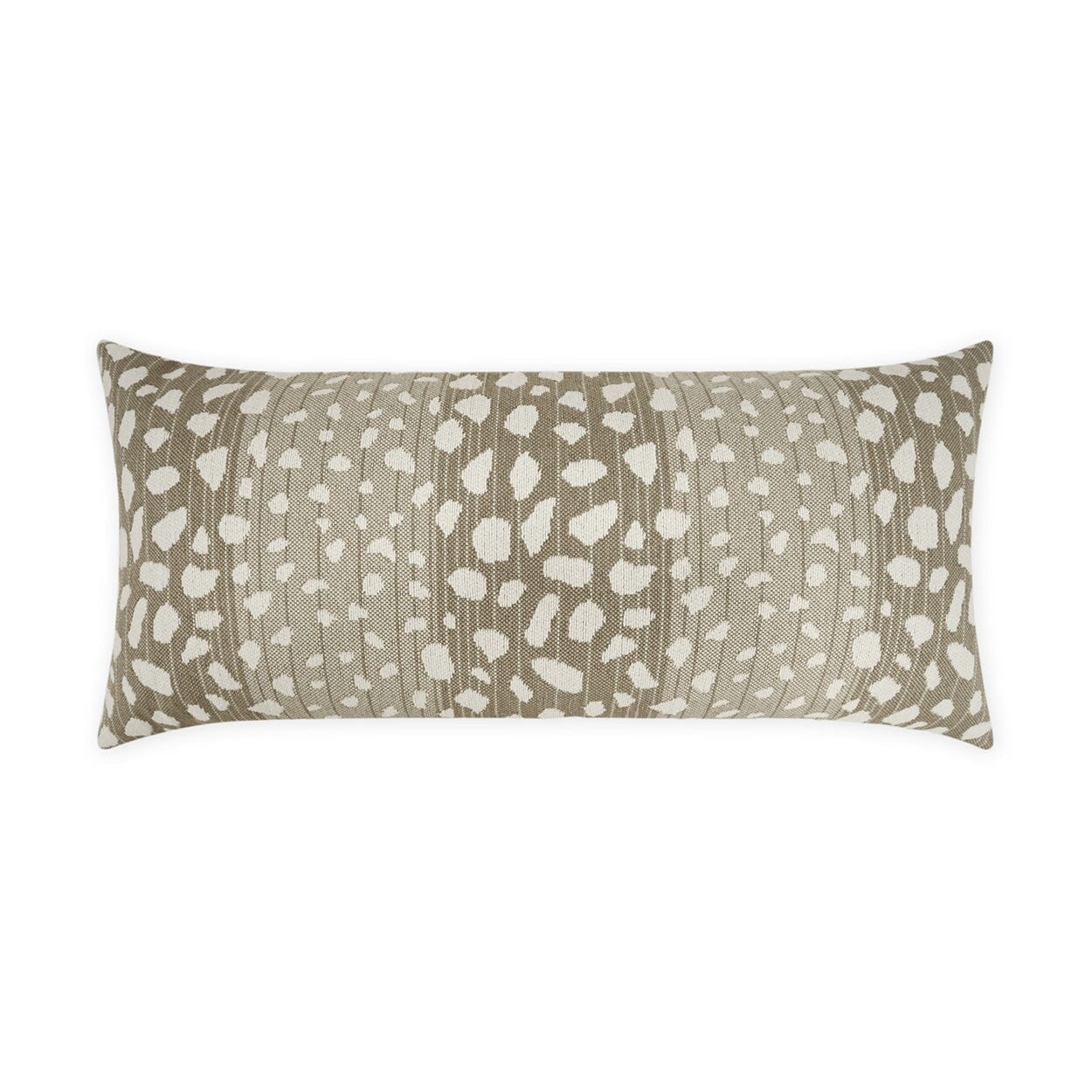 D.V. Kap 12" x 24" Outdoor Lumbar Pillow | Deerskin Alabaster Pillows D.V Kap Home