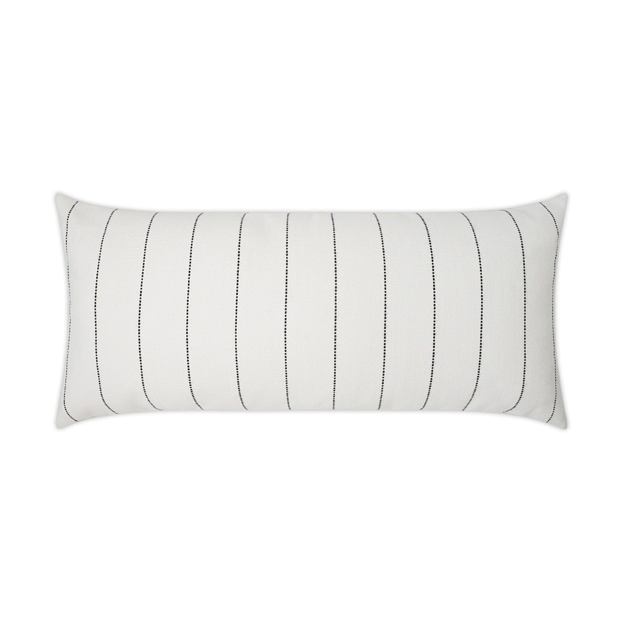 D.V. Kap 12" x 24" Outdoor Lumbar Pillow | Malibu White Pillows D.V Kap Outdoor