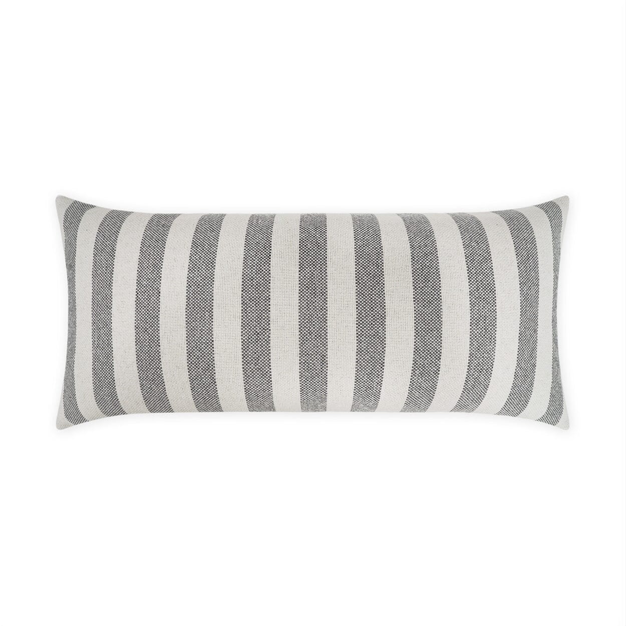 D.V. Kap 12" x 24" Outdoor Lumbar Pillow | Seaport Grey Pillows D.V Kap Home