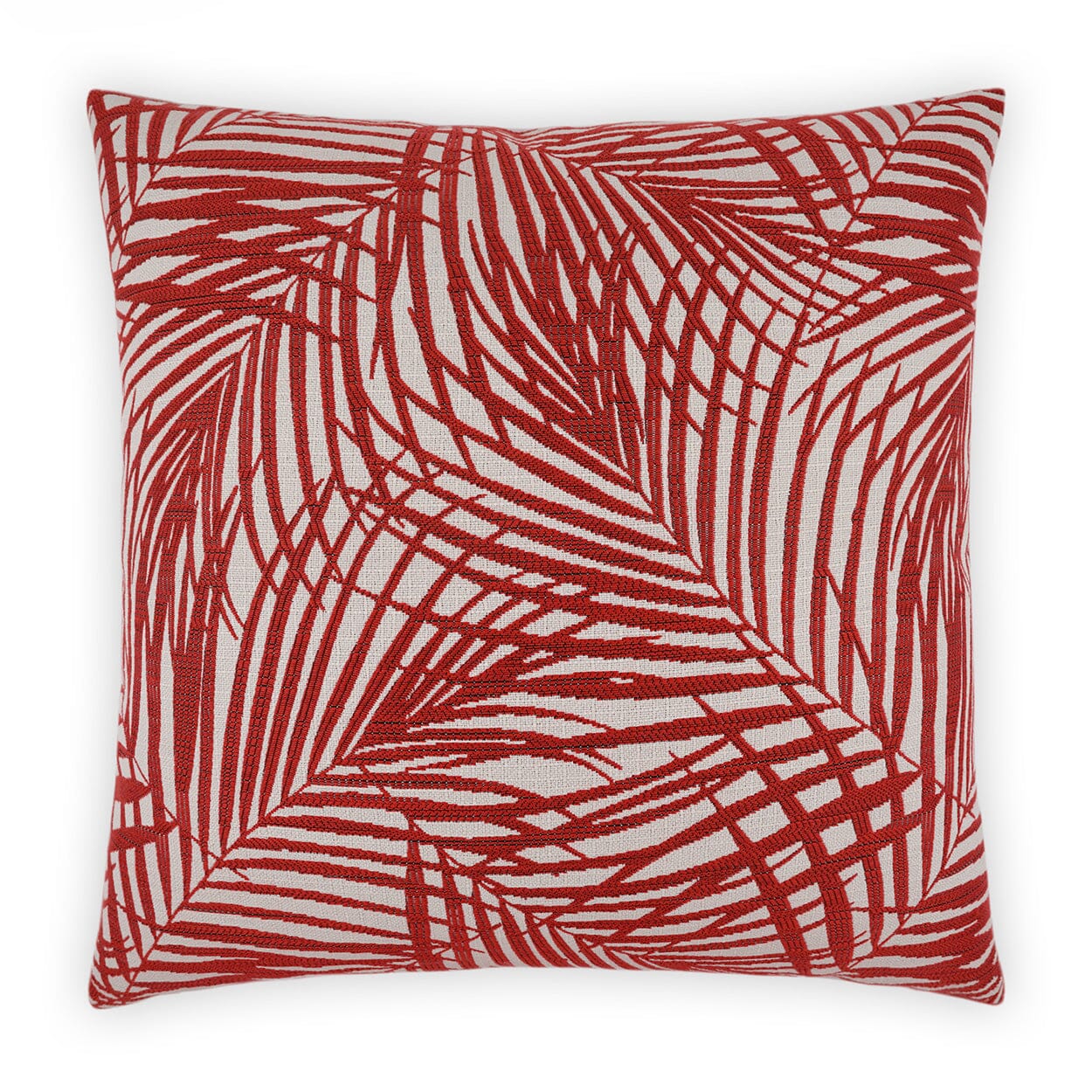 D.V. Kap 22" x 22" Outdoor Throw Pillow | Prudy Red Pillows D.V Kap Outdoor