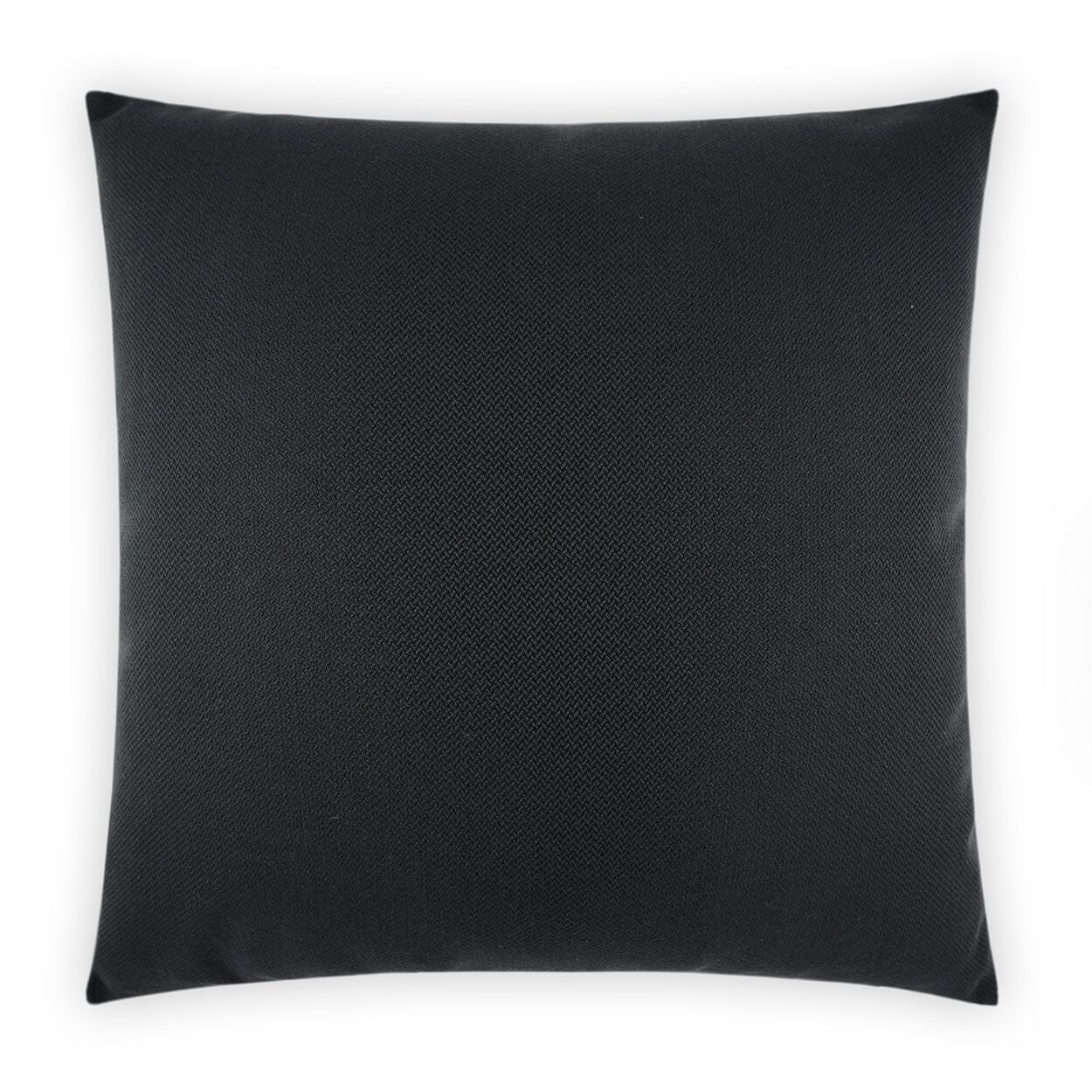 D.V. Kap 22" x 22" Outdoor Throw Pillow | Pyke Ebony Pillows D.V Kap Outdoor