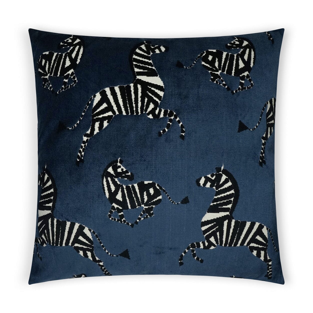 D.V. Kap 24" x 24" Decorative Throw Pillow | Farlowe Sapphire Pillows D.V Kap Home