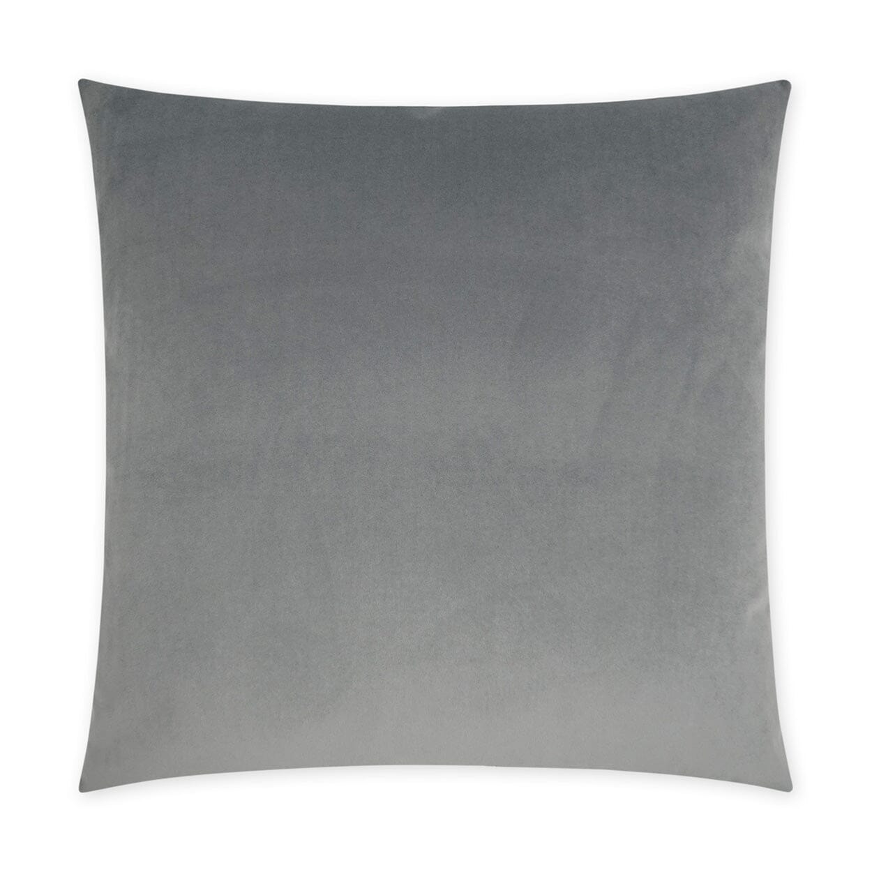 D.V. Kap 24" x 24" Decorative Throw Pillow | Posh Duo Grey Pillows D.V Kap Home