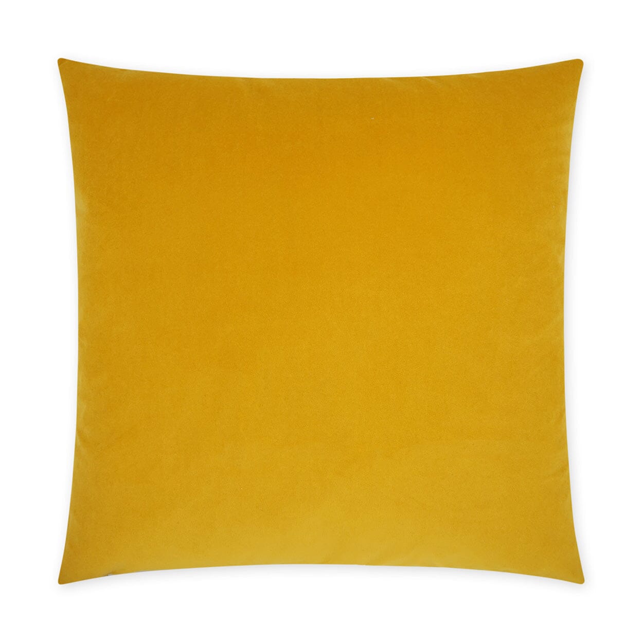 D.V. Kap 24" x 24" Decorative Throw Pillow | Posh Duo Mustard Pillows D.V Kap Home