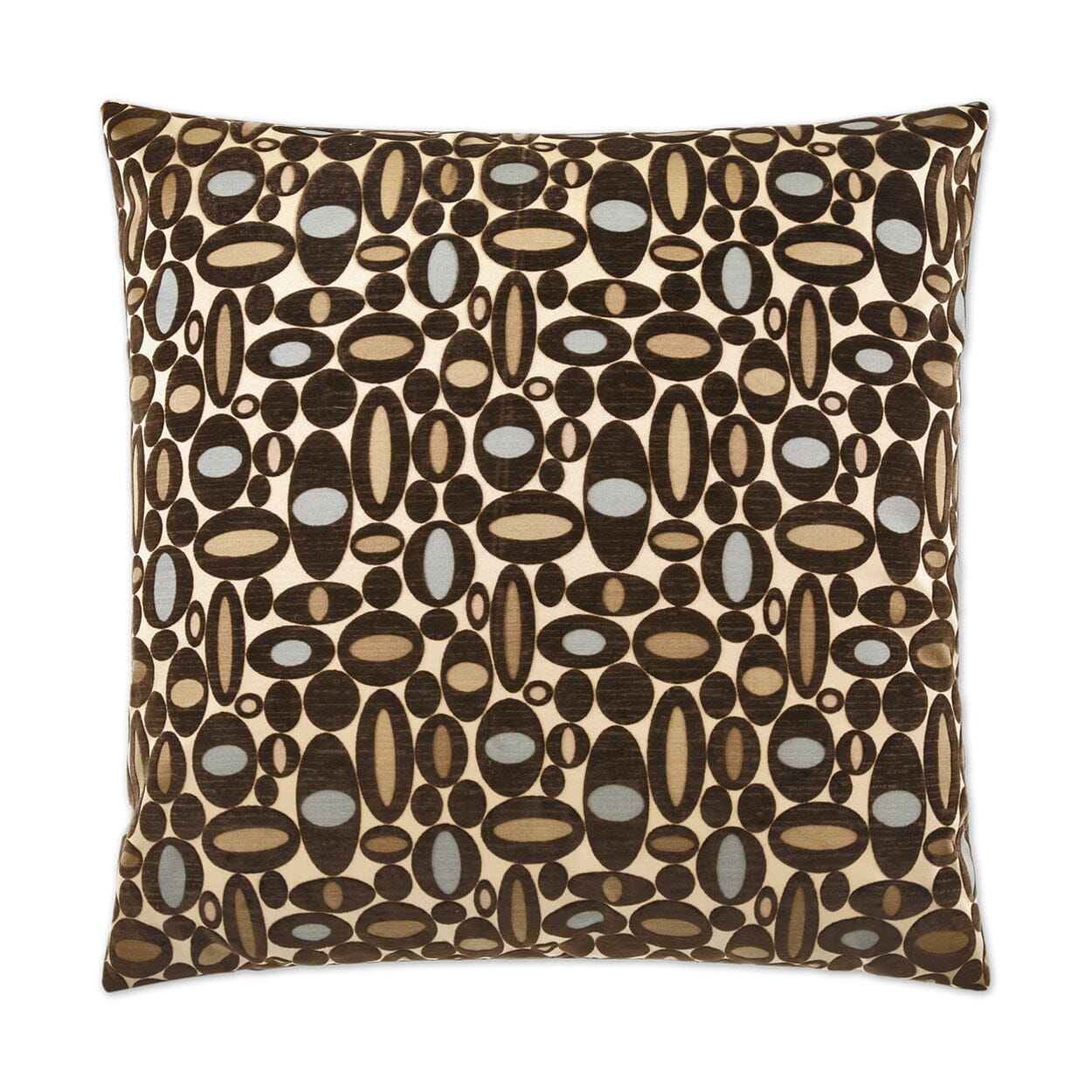D.V. Kap Centric Decorative Throw Pillow | Aqua Pillows D.V Kap Home