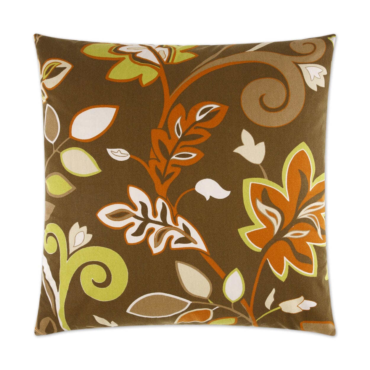 D.V. Kap Charisma Decorative Throw Pillow | Brown Pillows D.V Kap Home