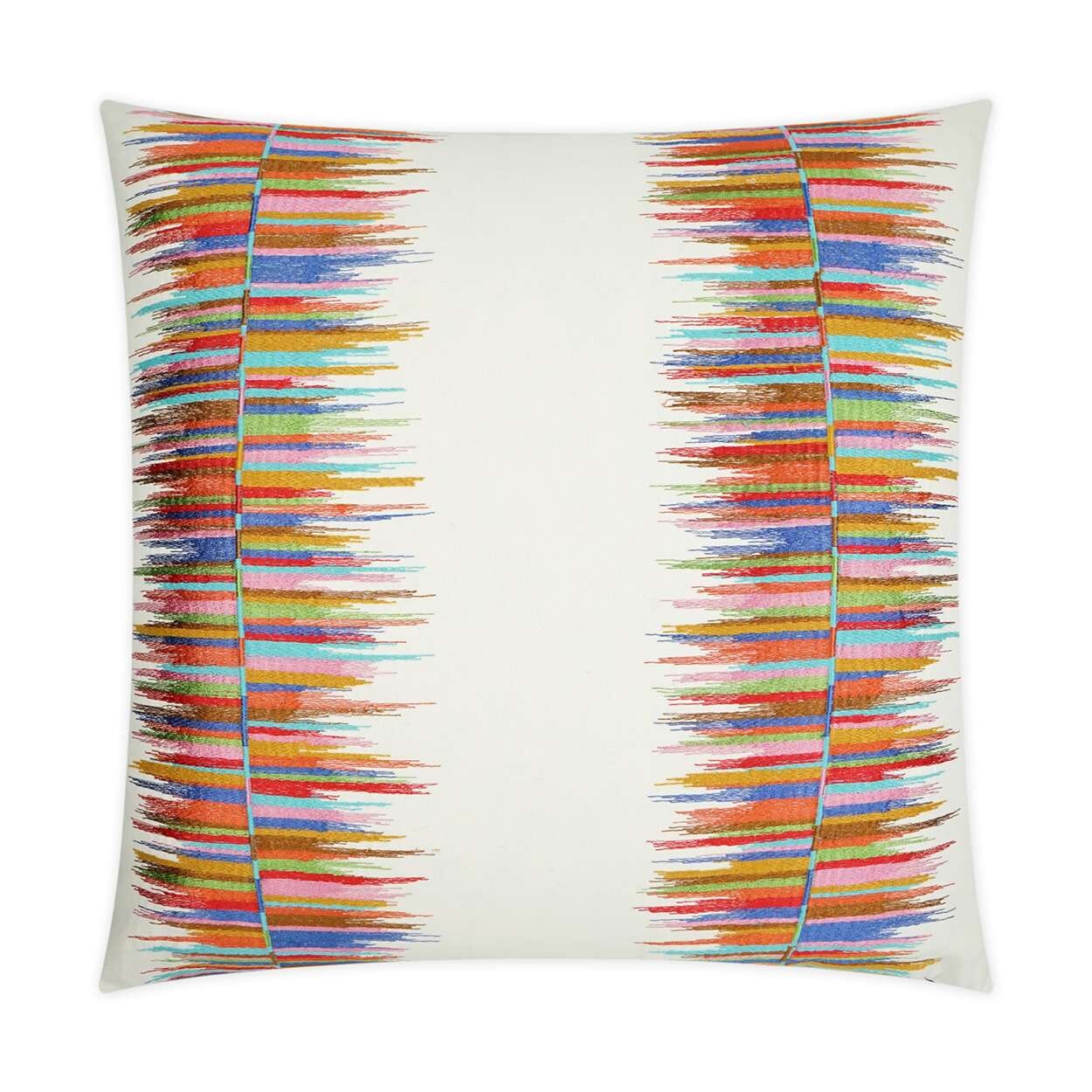 D.V. Kap Fun Fair Fiesta s 24" x 24" Decorative Throw Pillow | Quick-Ship Pillows D.V Kap Home