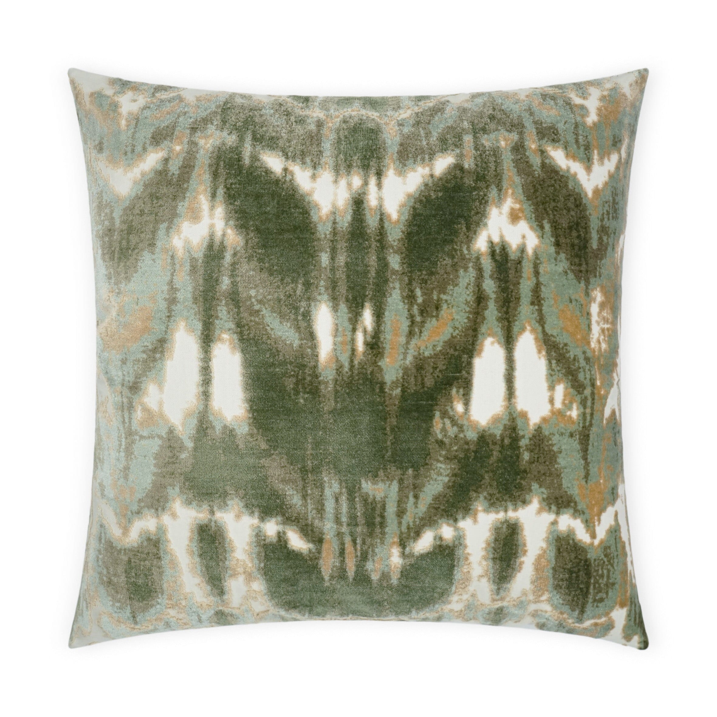 D.V. Kap Kanoko Eucalyptus 24" x 24" Decorative Throw Pillow | Quick-Ship Pillows D.V Kap Home