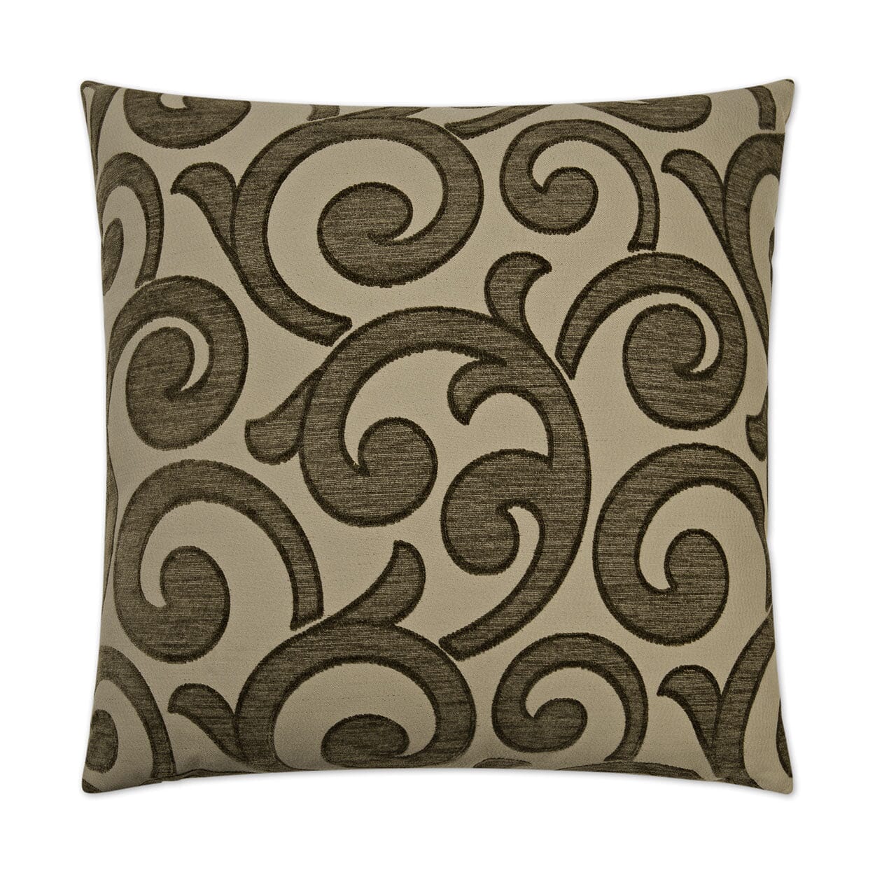 D.V. Kap Key Decorative Throw Pillow | Taupe Pillows D.V Kap Home