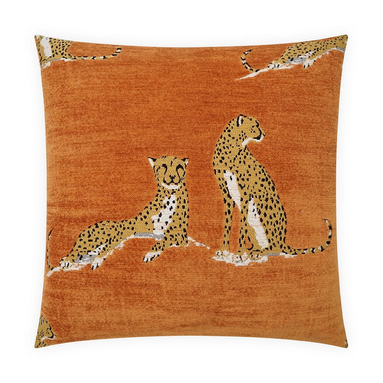 D.V. Kap Marmalade Big Iris 24" x 24" Decorative Throw Pillow | Quick-Ship Pillows D.V Kap Home