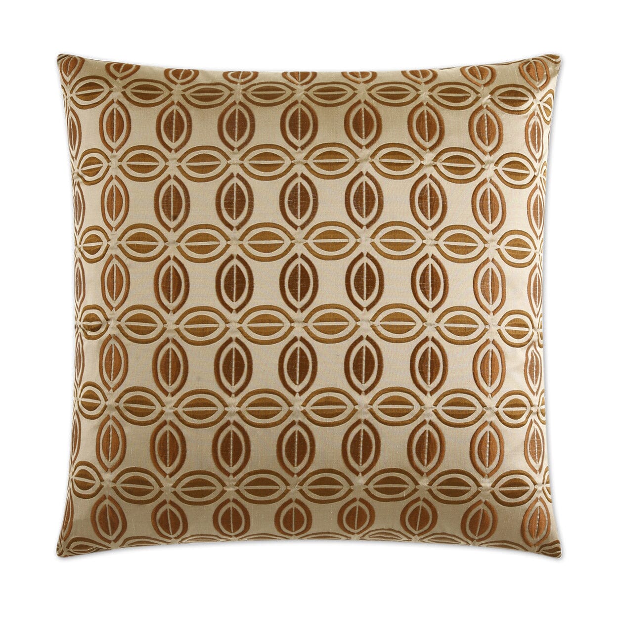 D.V. Kap Puzzle Decorative Throw Pillow | Brown Pillows D.V Kap Home