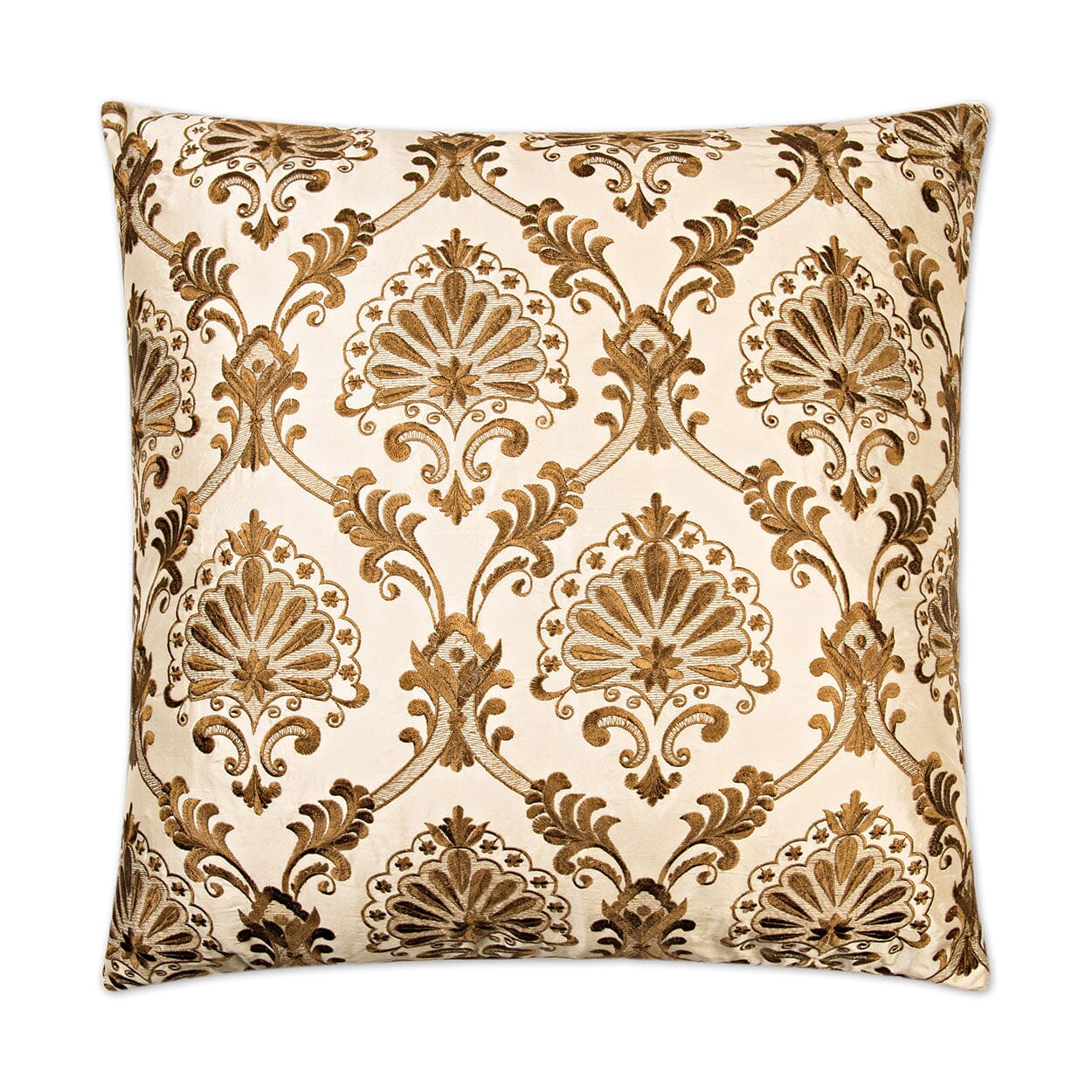 D.V. Kap Tavoos Decorative Throw Pillow | Cream Pillows D.V Kap Home