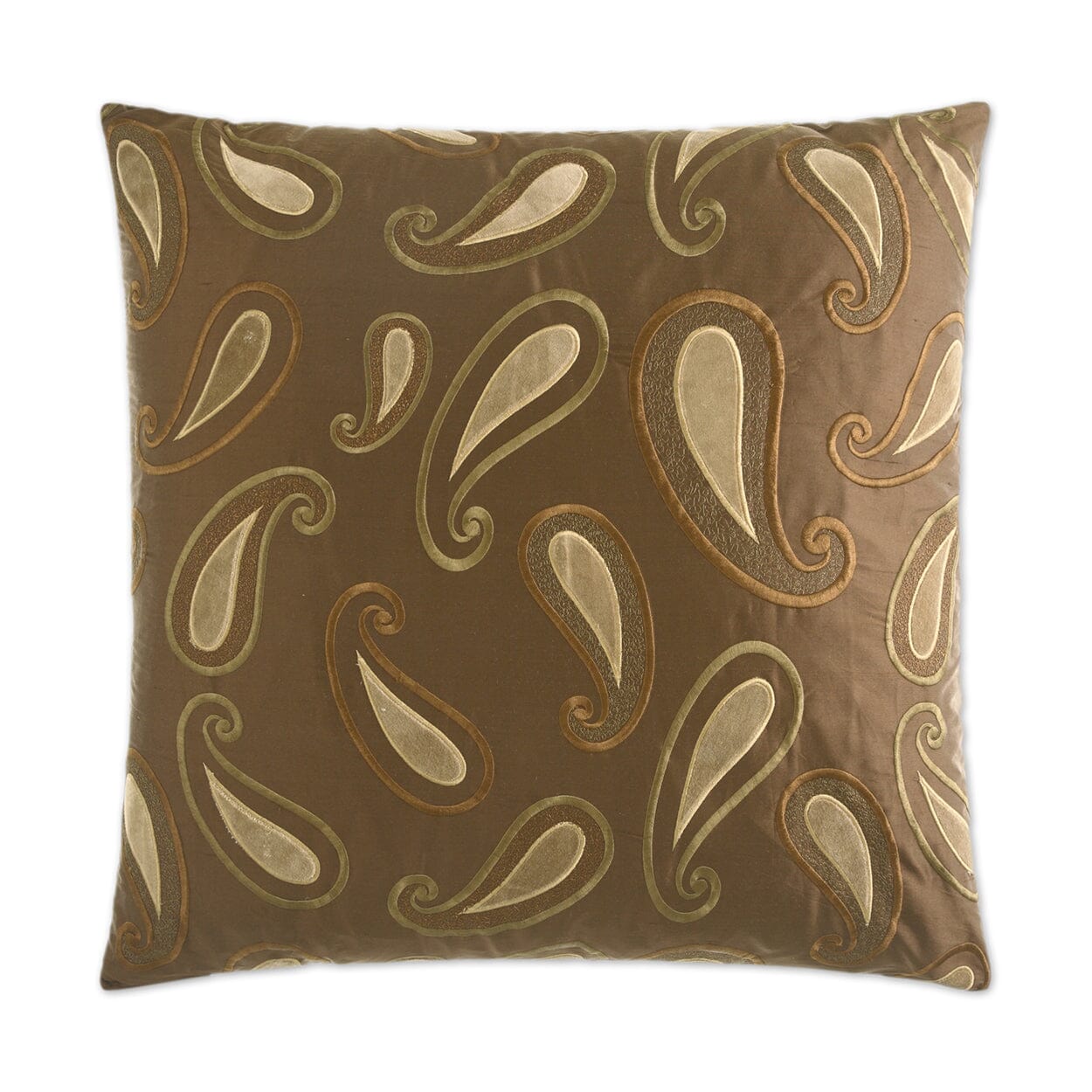D.V. Kap Terme Decorative Throw Pillow | Brown Pillows D.V Kap Home