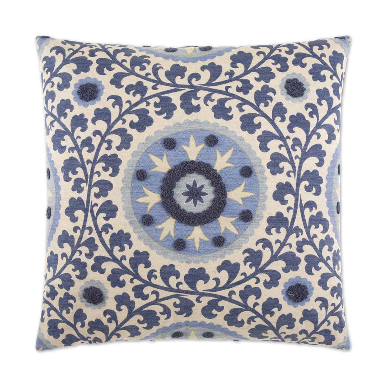D.V. Kap Tribal Decorative Throw Pillow Thread | Blue Pillows D.V Kap Home