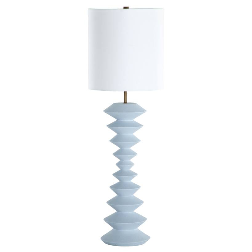 Idris Blue Console Lamp by Huck & Peck TABLE LAMP Huck and Peck
