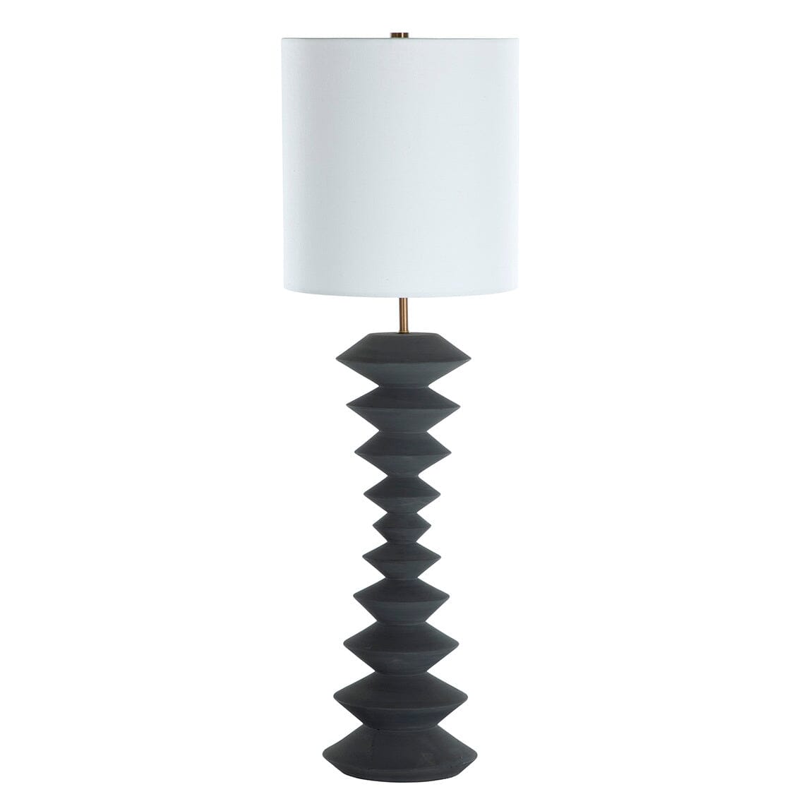 Idris Grey Console Lamp by Huck & Peck TABLE LAMP Huck and Peck