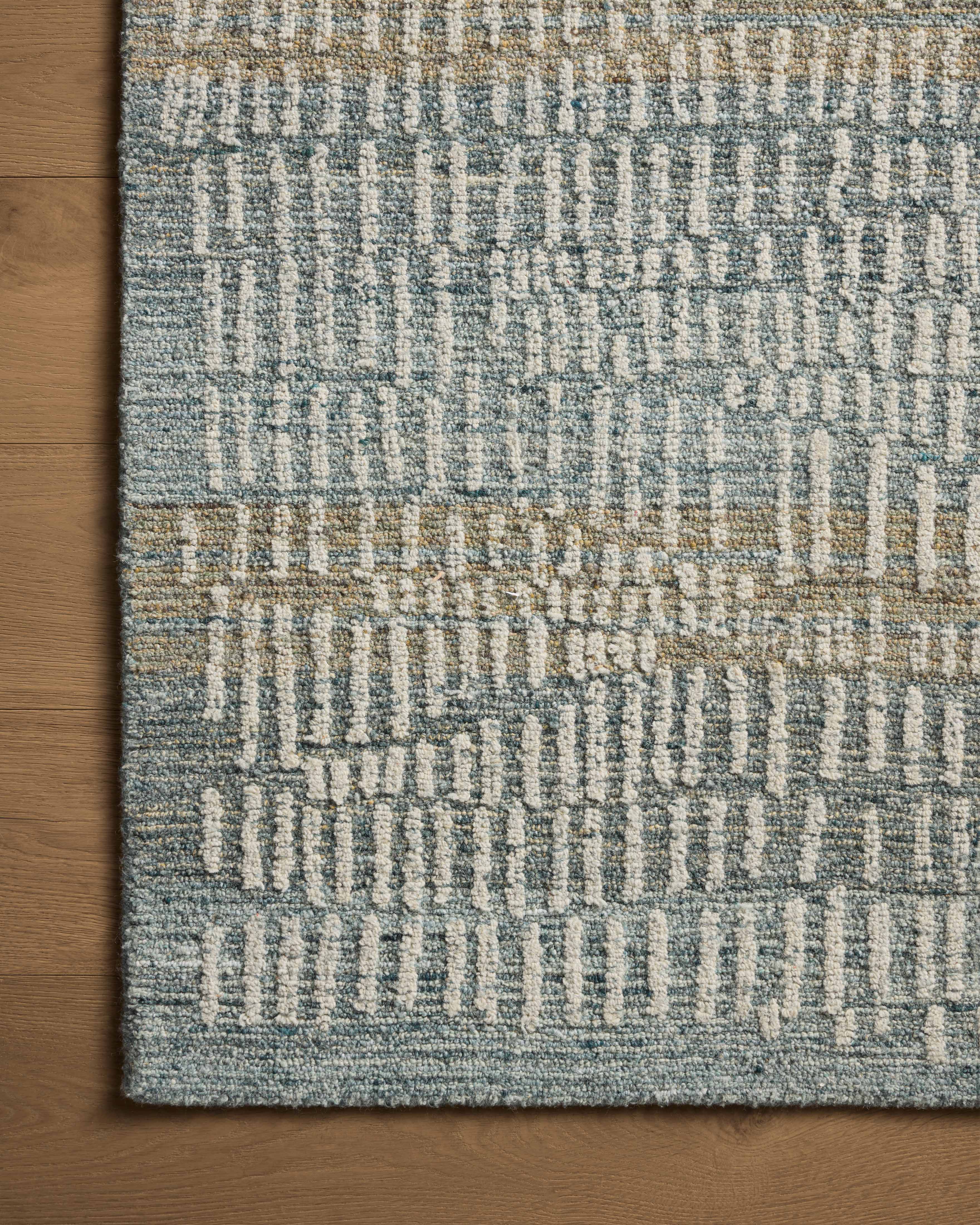 Loloi Elias Rug | Ocean / Oatmeal Rug Loloi