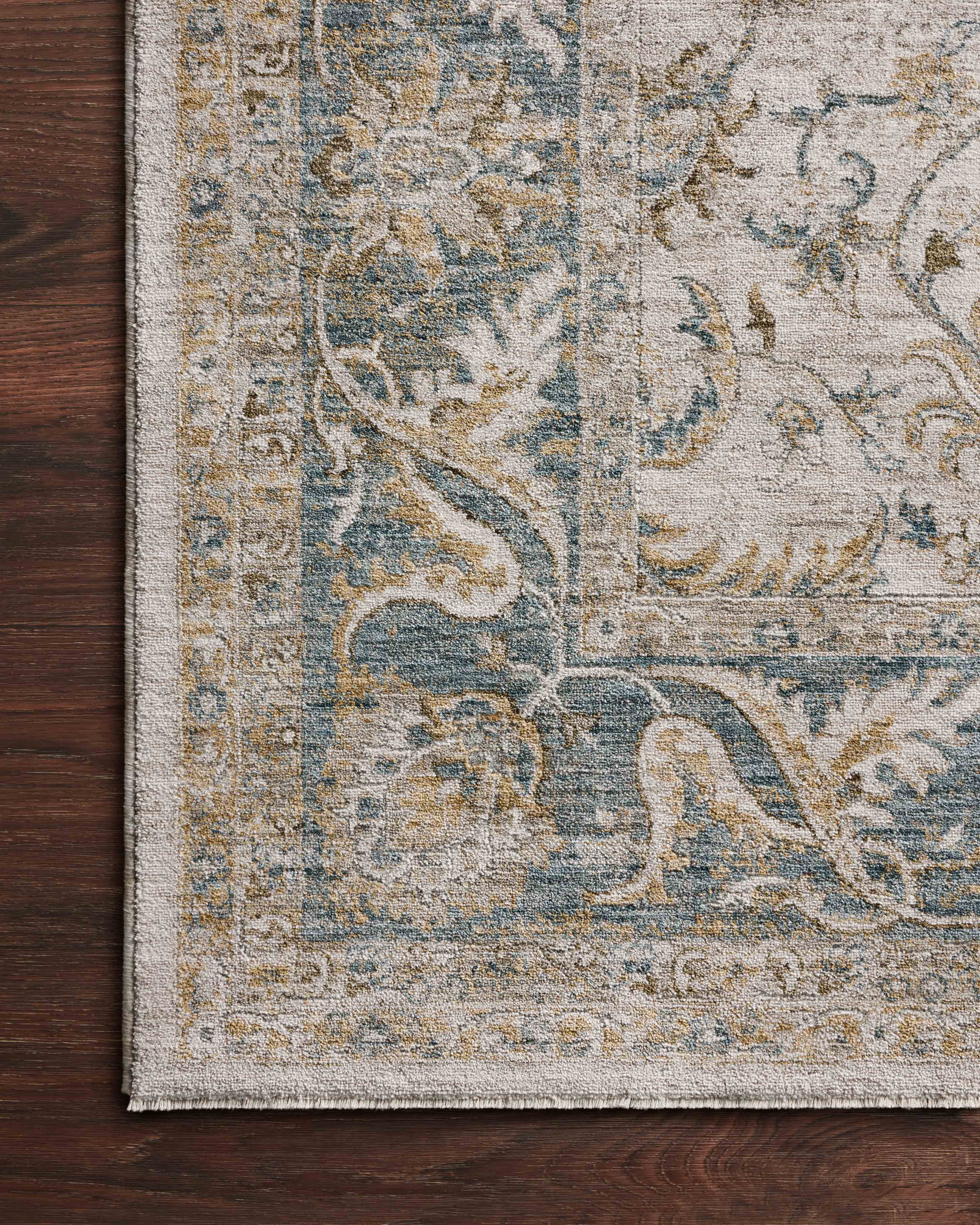 Loloi II Gaia Rug | Natural / Ocean Rug LOLOI II