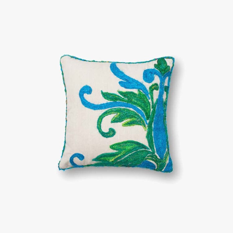 Loloi Pillow | Green / Blue Loloi