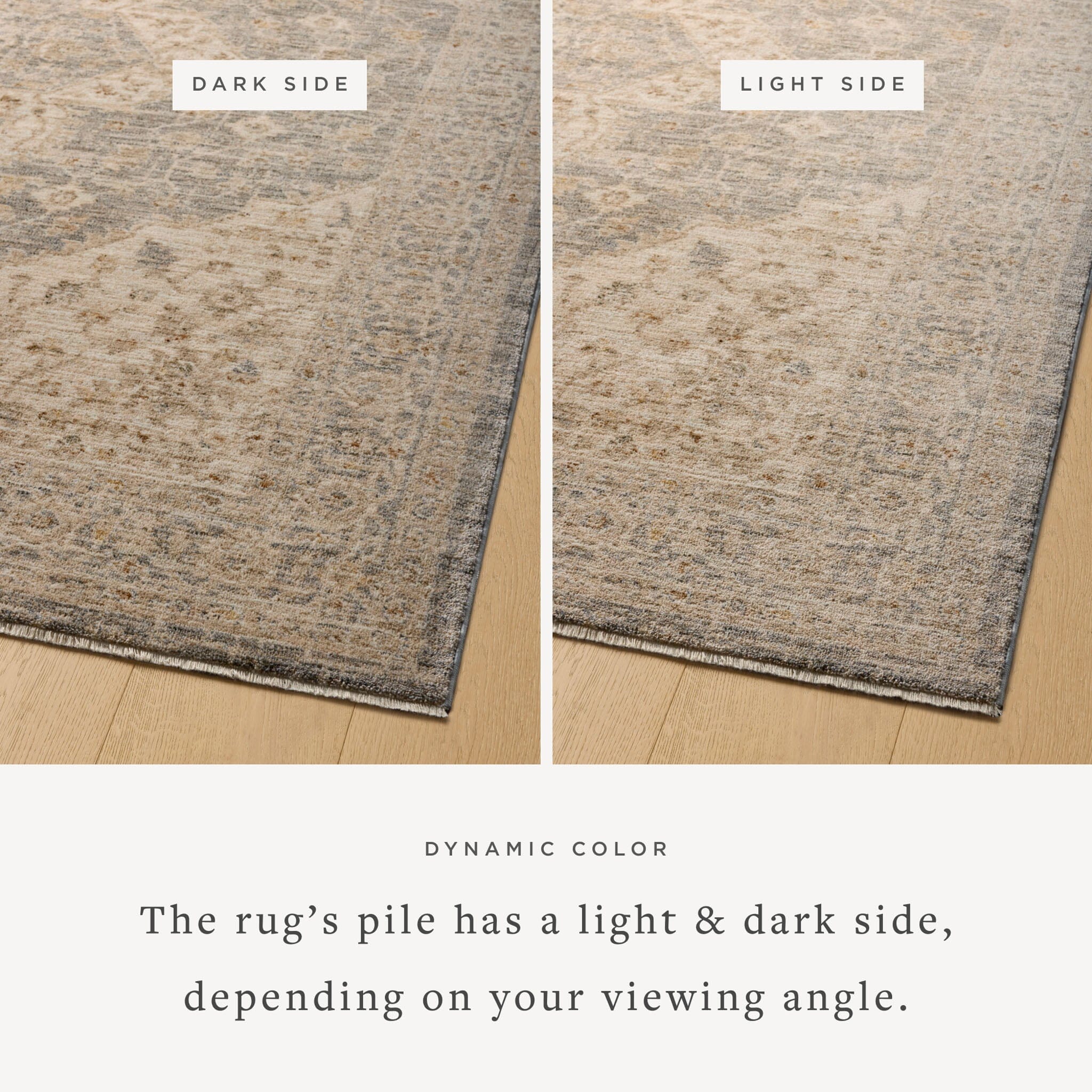 Magnolia Home by Joanna Gaines x Loloi Junie Rug | Denim / Natural RUG Magnolia Home by Joanna Gaines x Loloi