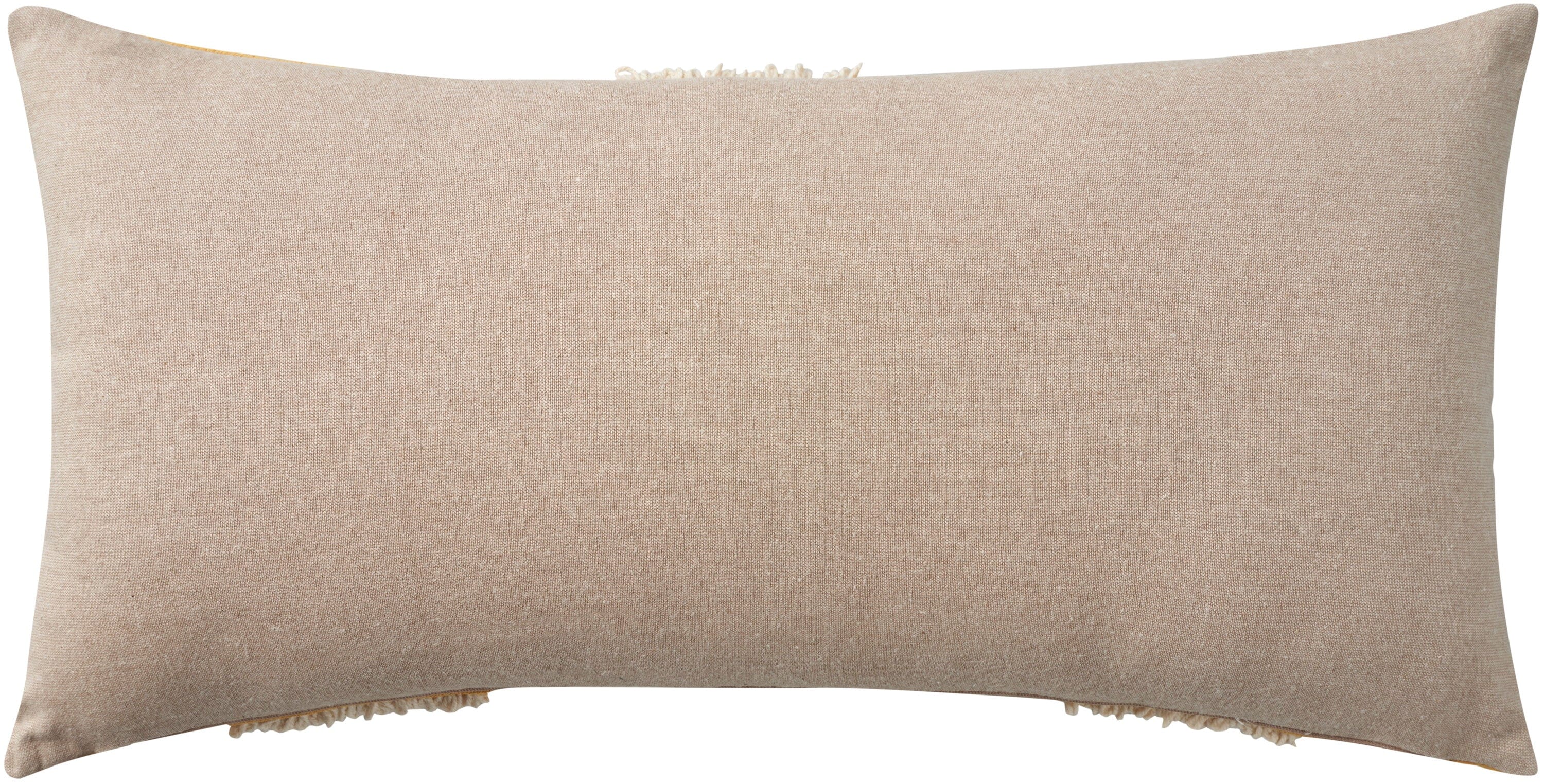 Mina Victory Cover Here Comes The Sun 12" x 24" Natural Indoor Pillow Covers Mina Victory
