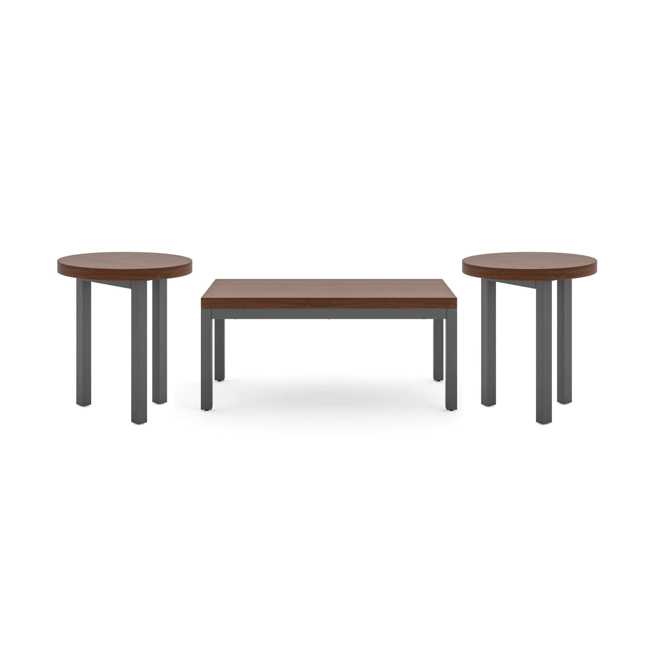 Modern & Contemporary 3-Piece Coffee Table Set By Merge Coffee Table Merge