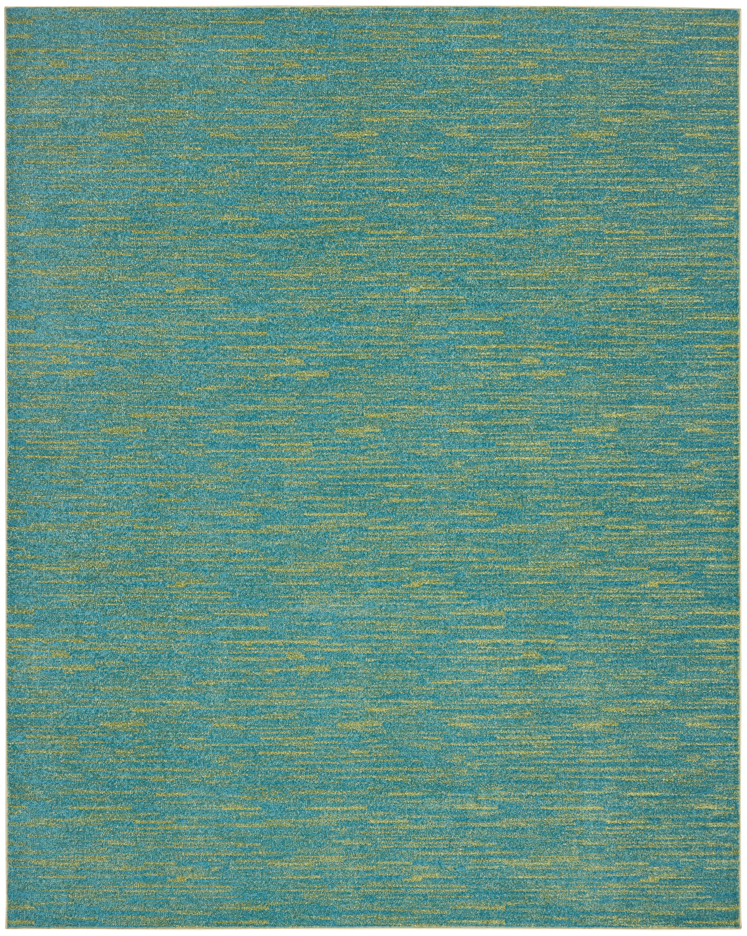 Nourison Essentials Blue Green Outdoor Rug RUG Nourison