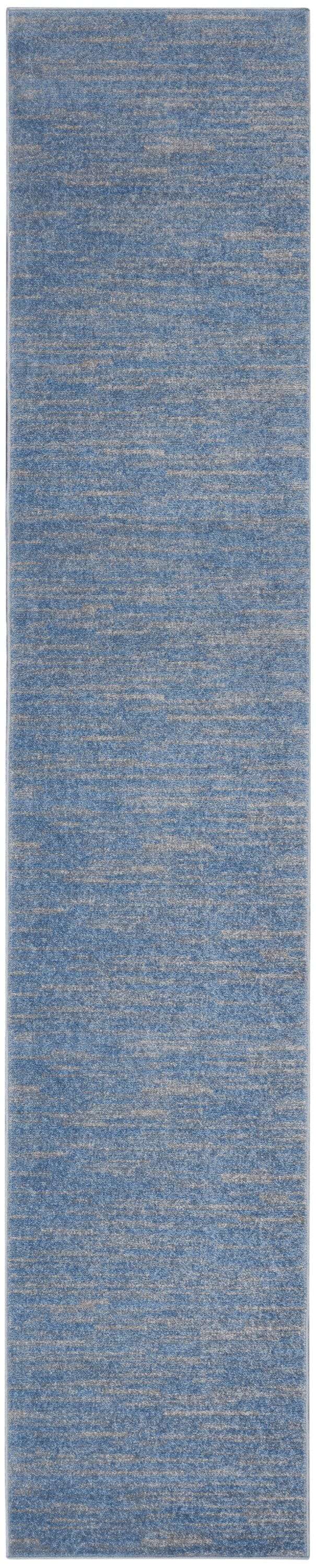 Nourison Essentials Blue Grey Outdoor Rug RUG Nourison