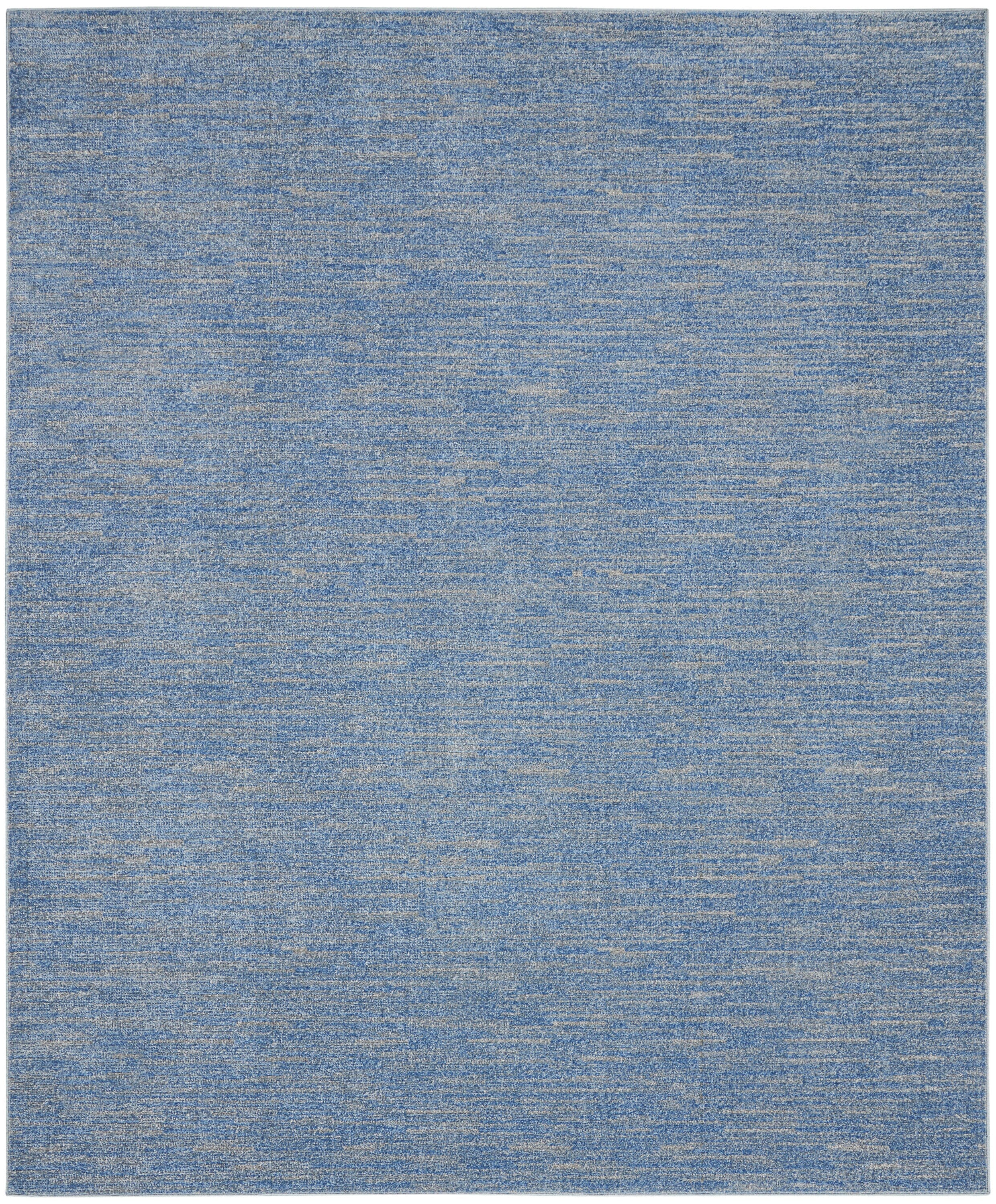 Nourison Essentials Blue Grey Outdoor Rug RUG Nourison