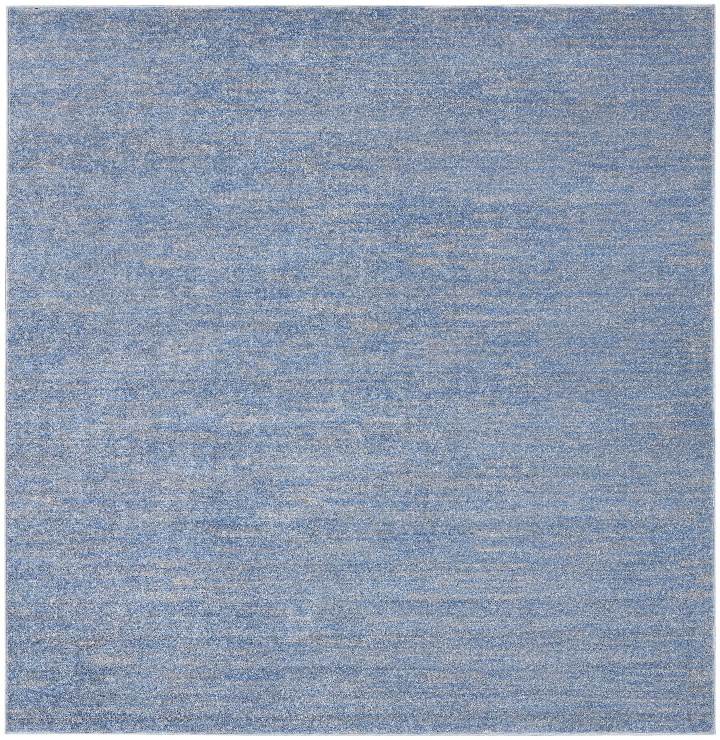 Nourison Essentials Blue Grey Outdoor Rug RUG Nourison